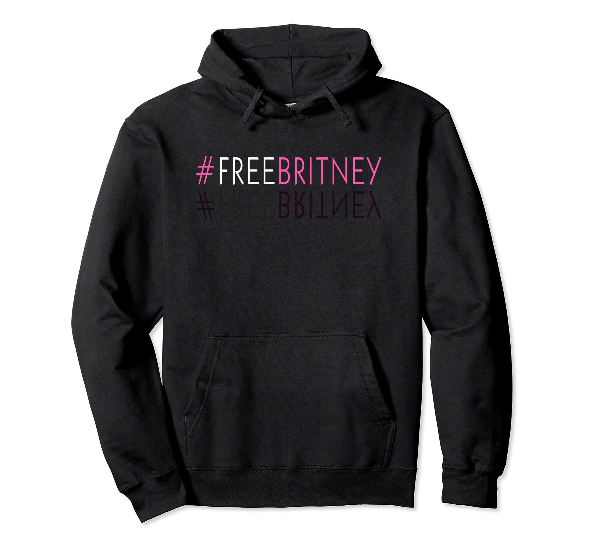 Free Britney Hashtag Reflection Pop Hoodie - Trendy Graphic for Adults - T-Shirt, Sweatshirt, Hoodie
