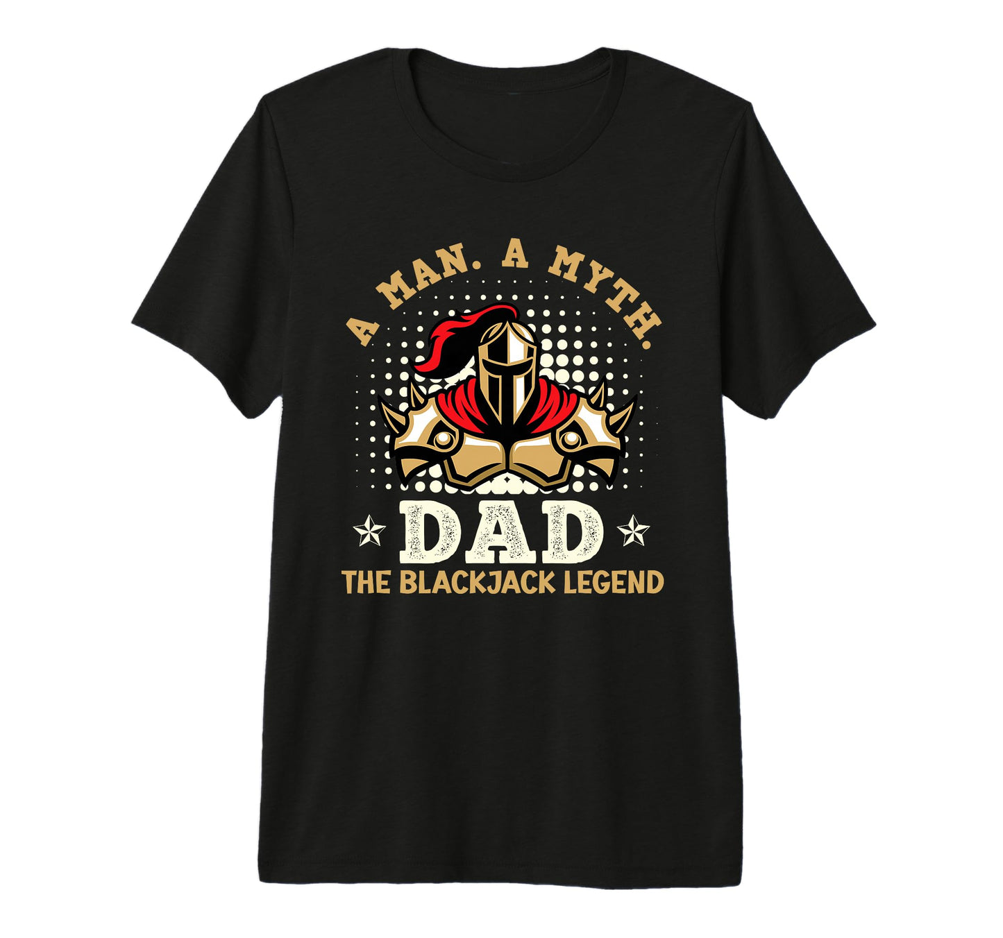 Blackjack Casino Myth Dad Blackjack T-Shirt - Minimalist Print for Adults - T-Shirt, Sweatshirt, Hoodie