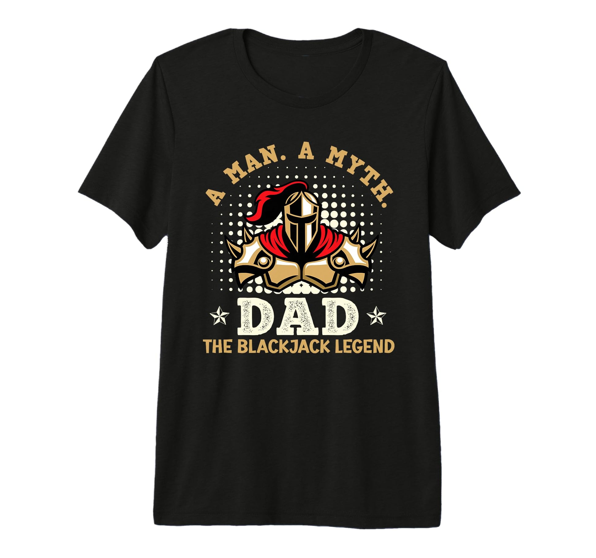 Blackjack Casino Myth Dad Blackjack T-Shirt - Minimalist Print for Adults - T-Shirt, Sweatshirt, Hoodie