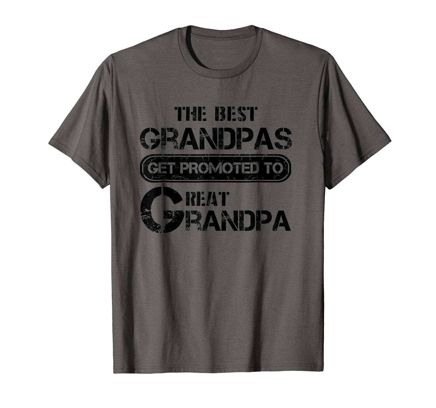 Mens Best Grandpas Get Promoted To T-Shirt - Fun Novelty Design for Adults - T-Shirt, Sweatshirt, Hoodie