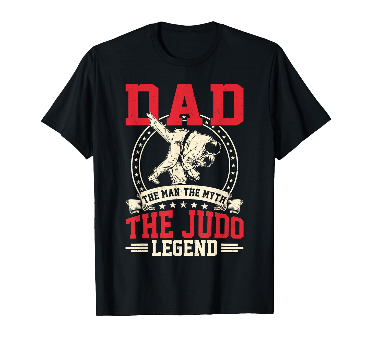 Dad Myth Judo Legend Karate Fan T-Shirt - Graphic Print Men Women - T-Shirt, Sweatshirt, Hoodie