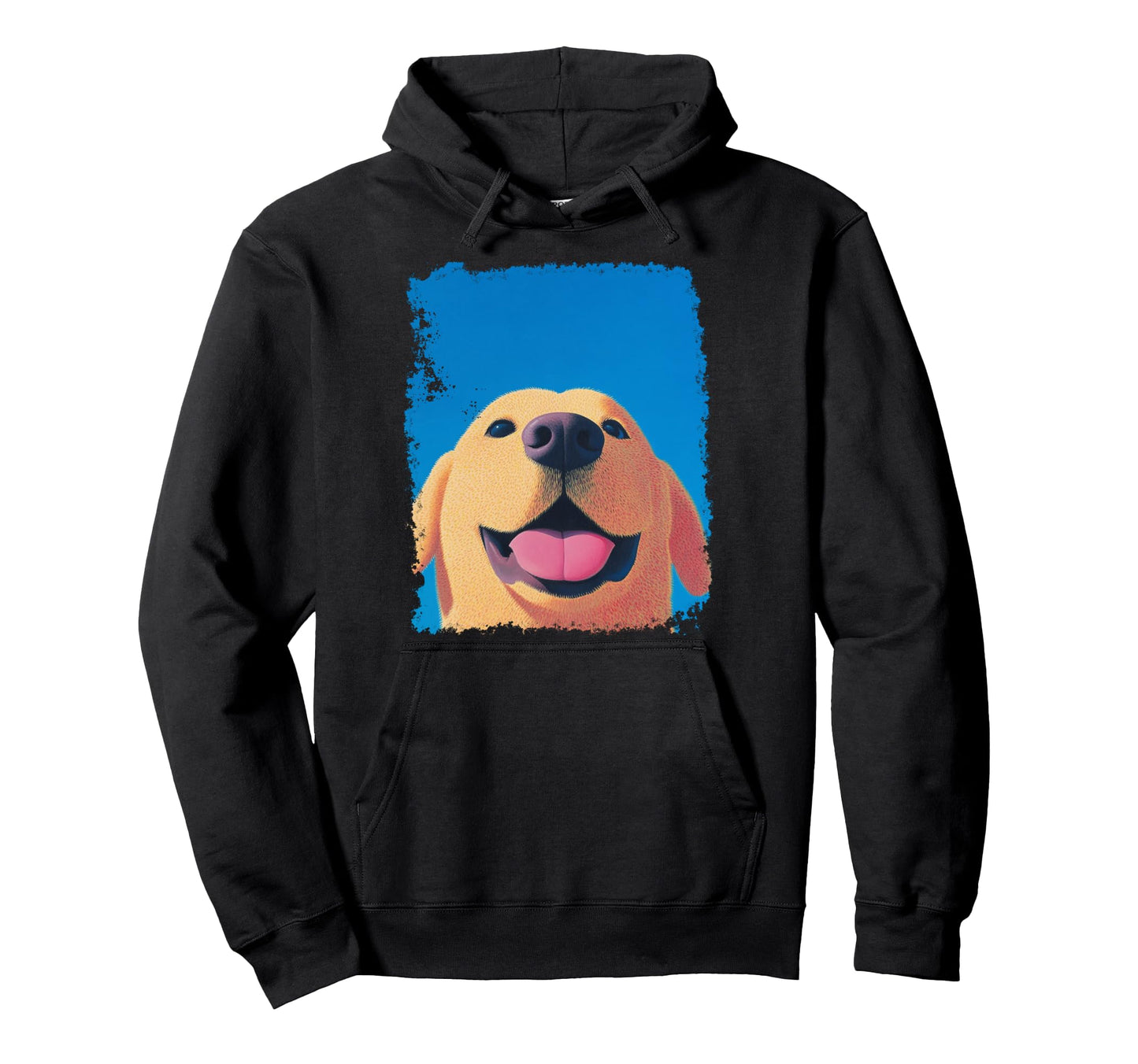 Pop Art Golden Retriever Dog Hoodie - Graphic Print Men Women - T-Shirt, Sweatshirt, Hoodie