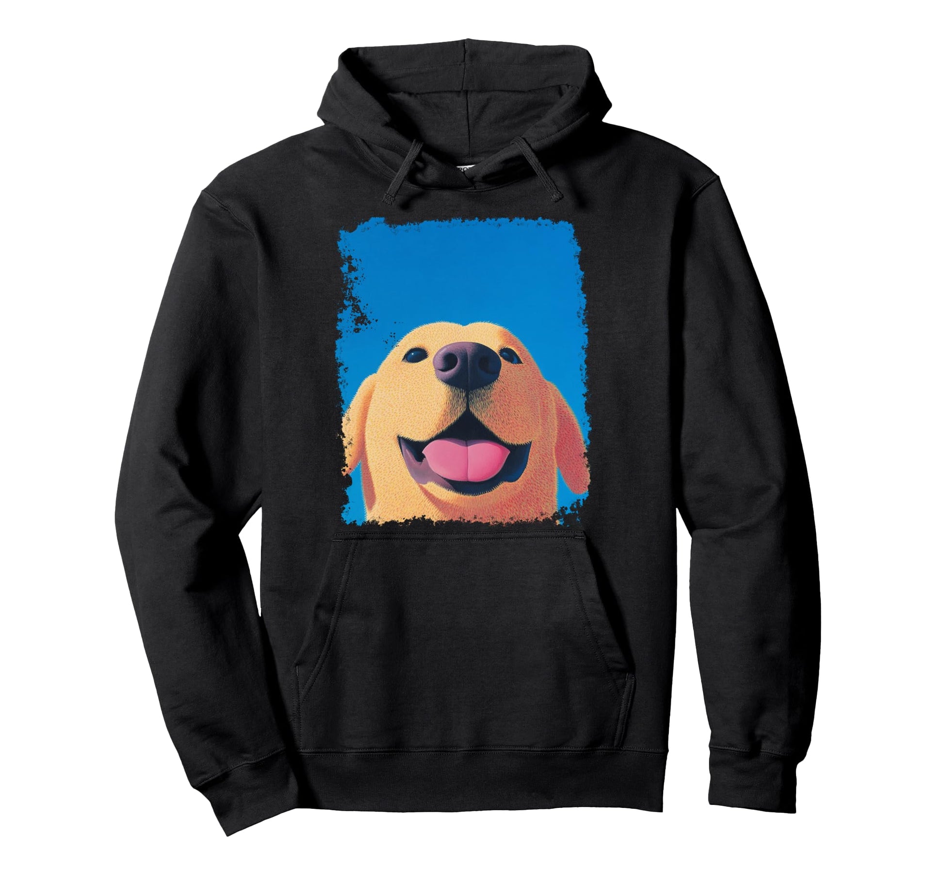 Pop Art Golden Retriever Dog Hoodie - Graphic Print Men Women - T-Shirt, Sweatshirt, Hoodie