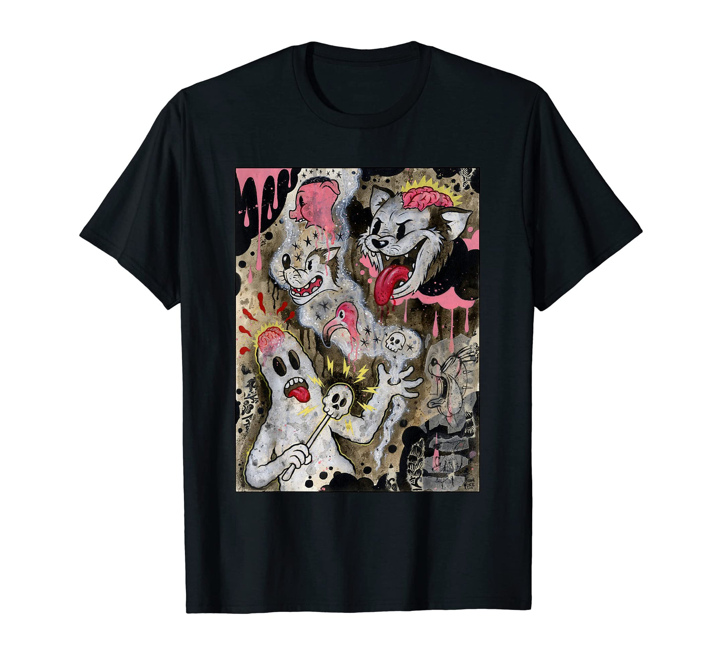 Bizarre Follies Pop Surrealism T-Shirt - Casual Everyday Wear Unisex - T-Shirt, Sweatshirt, Hoodie