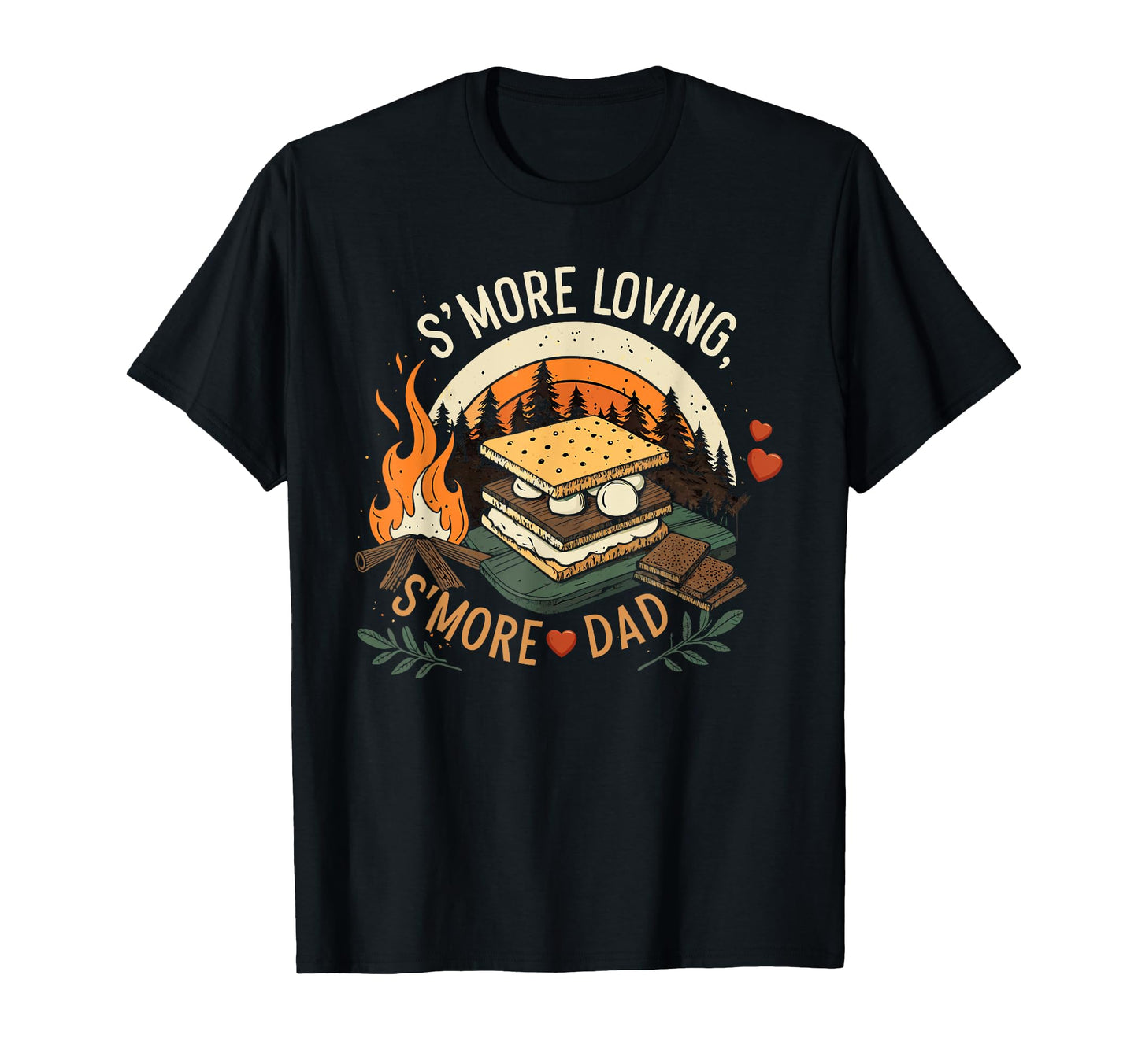 Smore Dad Adventure Fathers Day T-Shirt - Streetwear Style Men Women - T-Shirt, Sweatshirt, Hoodie