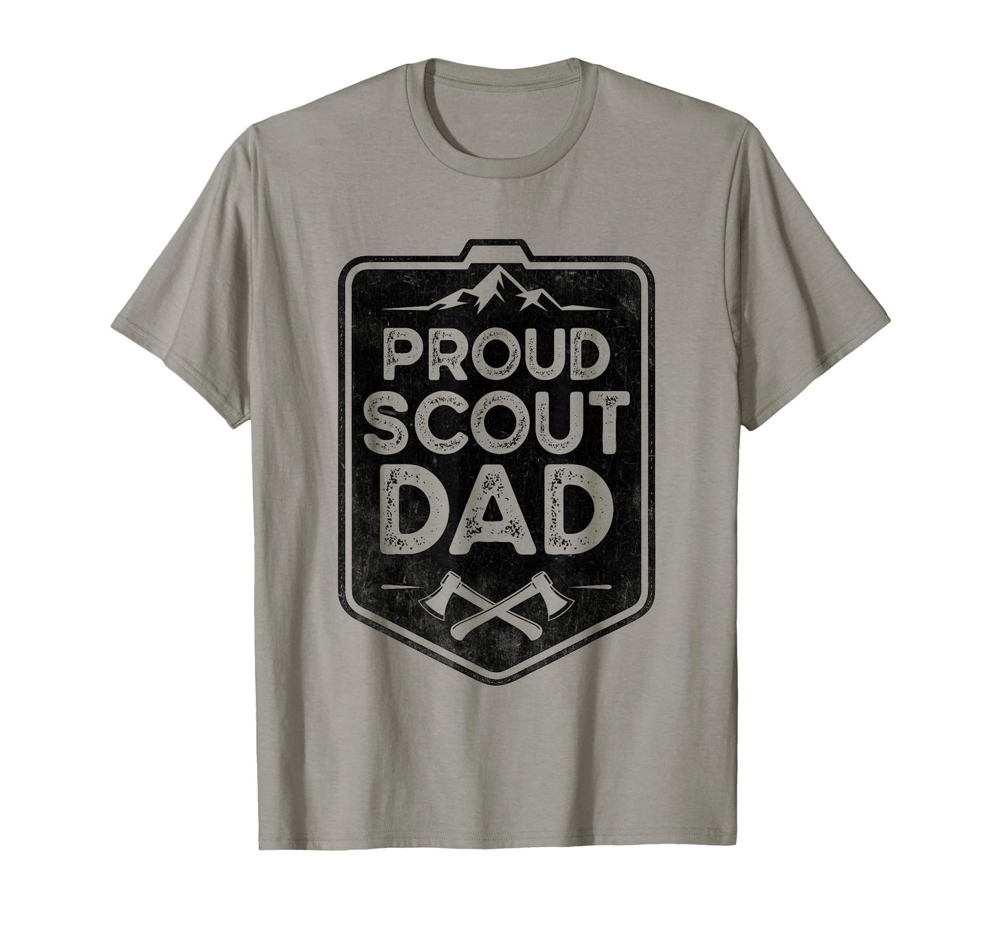 Proud Scout Dad Camping Scouting Scouts T-Shirt - Graphic Print for Adults - T-Shirt, Sweatshirt, Hoodie