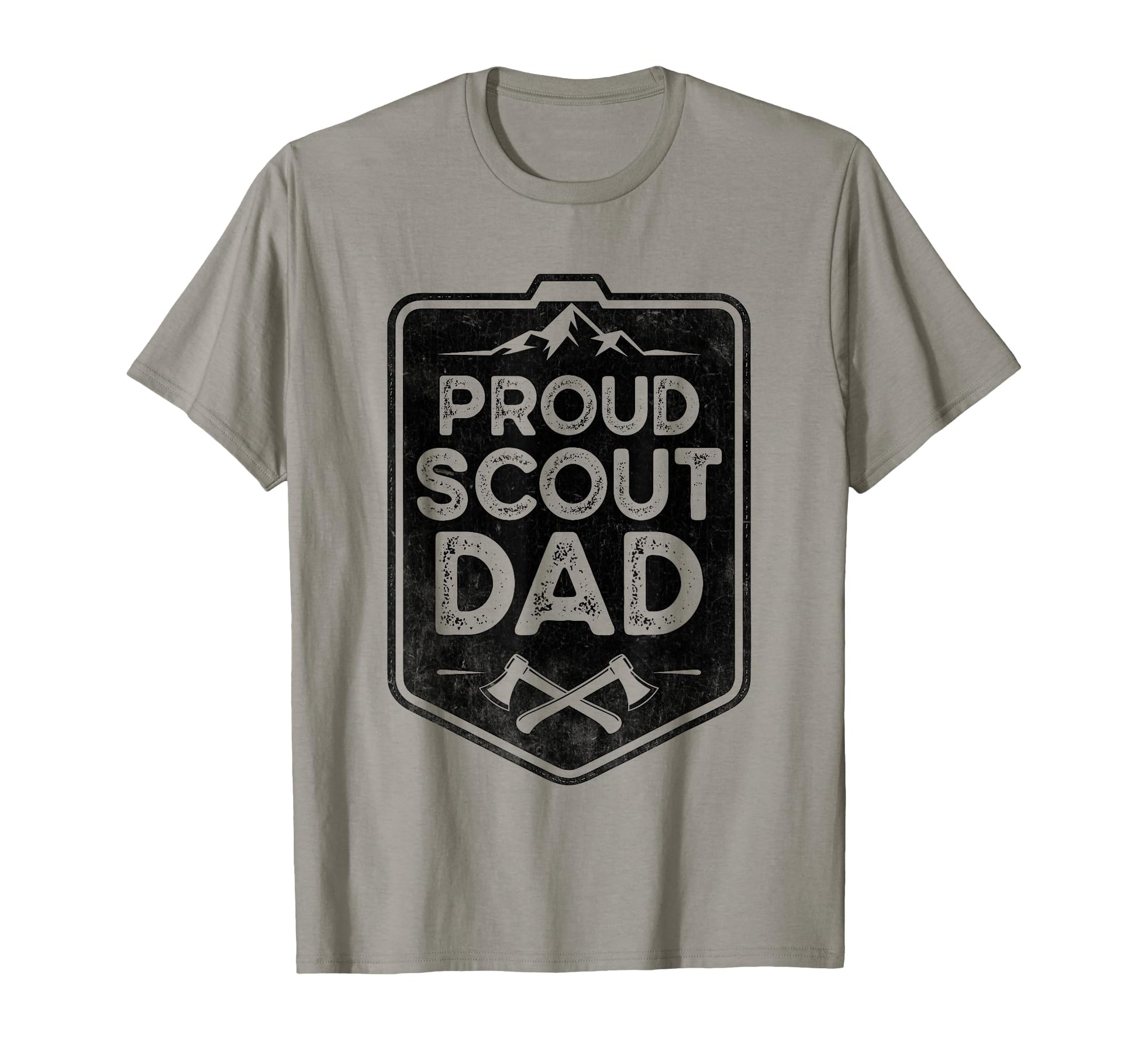 Proud Scout Dad Camping Scouting Scouts T-Shirt - Graphic Print for Adults - T-Shirt, Sweatshirt, Hoodie