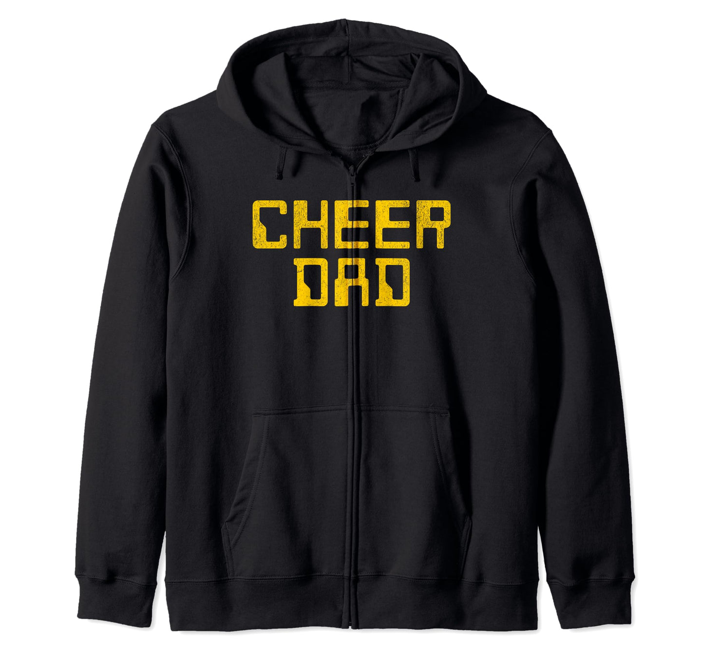 Cheerleader Yellow Cheer Dad T T-Shirt - Aesthetic Graphic for Adults - T-Shirt, Sweatshirt, Hoodie