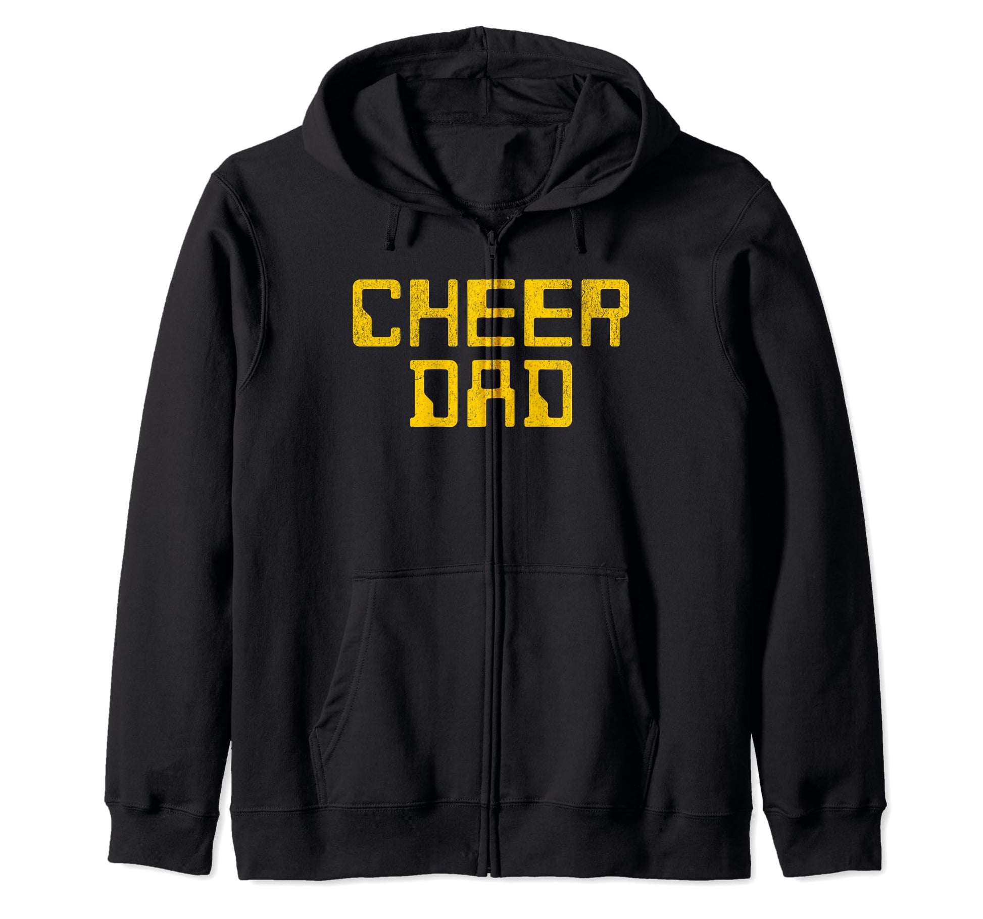 Cheerleader Yellow Cheer Dad T T-Shirt - Aesthetic Graphic for Adults - T-Shirt, Sweatshirt, Hoodie