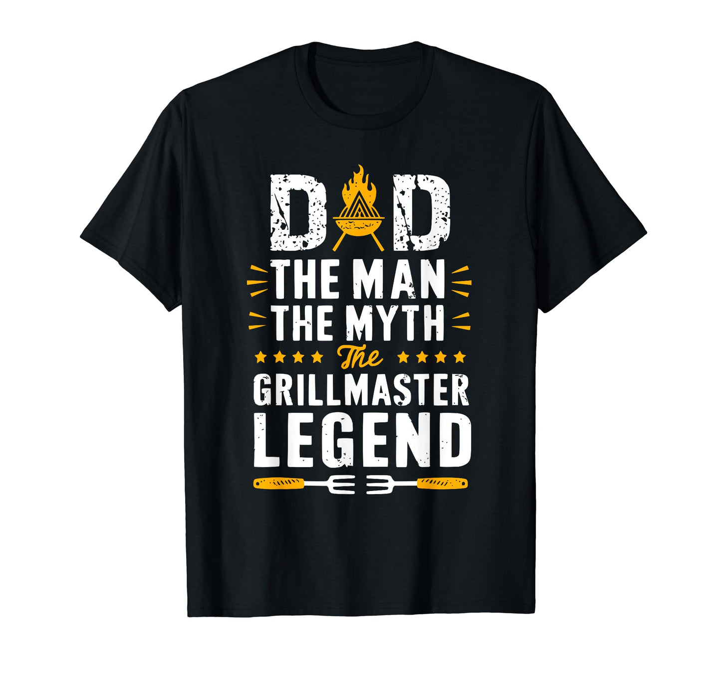 Mens Myth Legend Dad Grill Master T-Shirt - Unique Graphic Unisex - T-Shirt, Sweatshirt, Hoodie