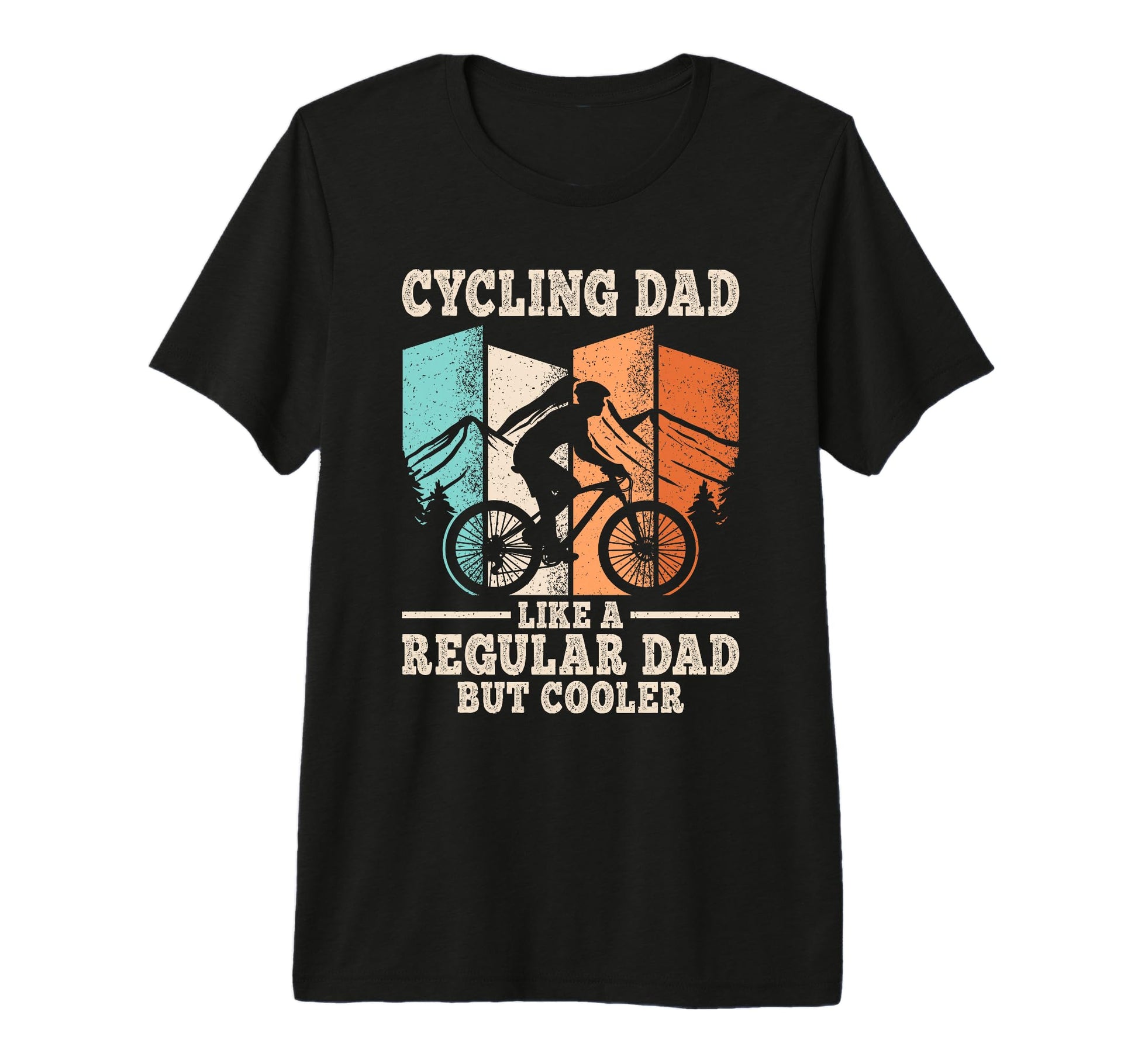 Mens Cycling Dad Like Regular Dad But T-Shirt - Novelty Apparel Men Women - T-Shirt, Sweatshirt, Hoodie
