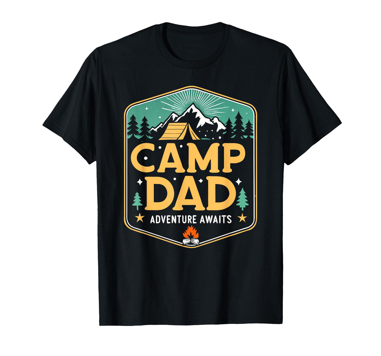Hunting Dad Adventure Awaits Fathers Day T-Shirt - Unique Graphic Unisex - T-Shirt, Sweatshirt, Hoodie