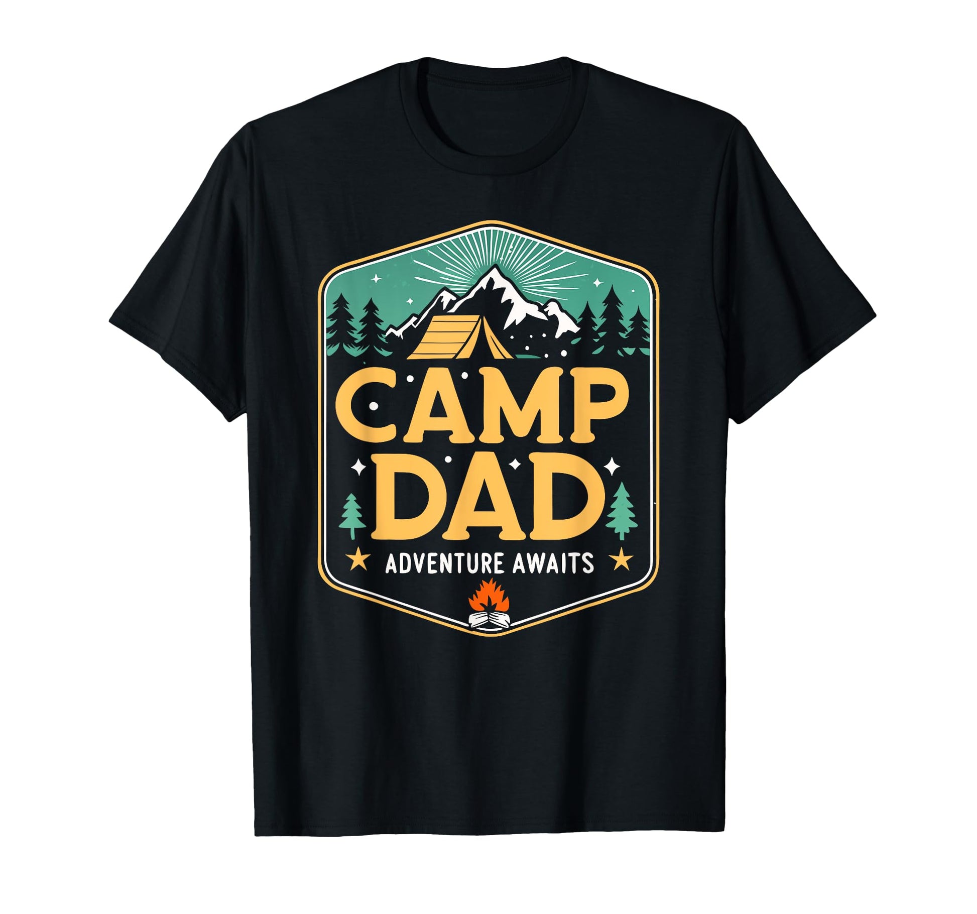 Hunting Dad Adventure Awaits Fathers Day T-Shirt - Unique Graphic Unisex - T-Shirt, Sweatshirt, Hoodie
