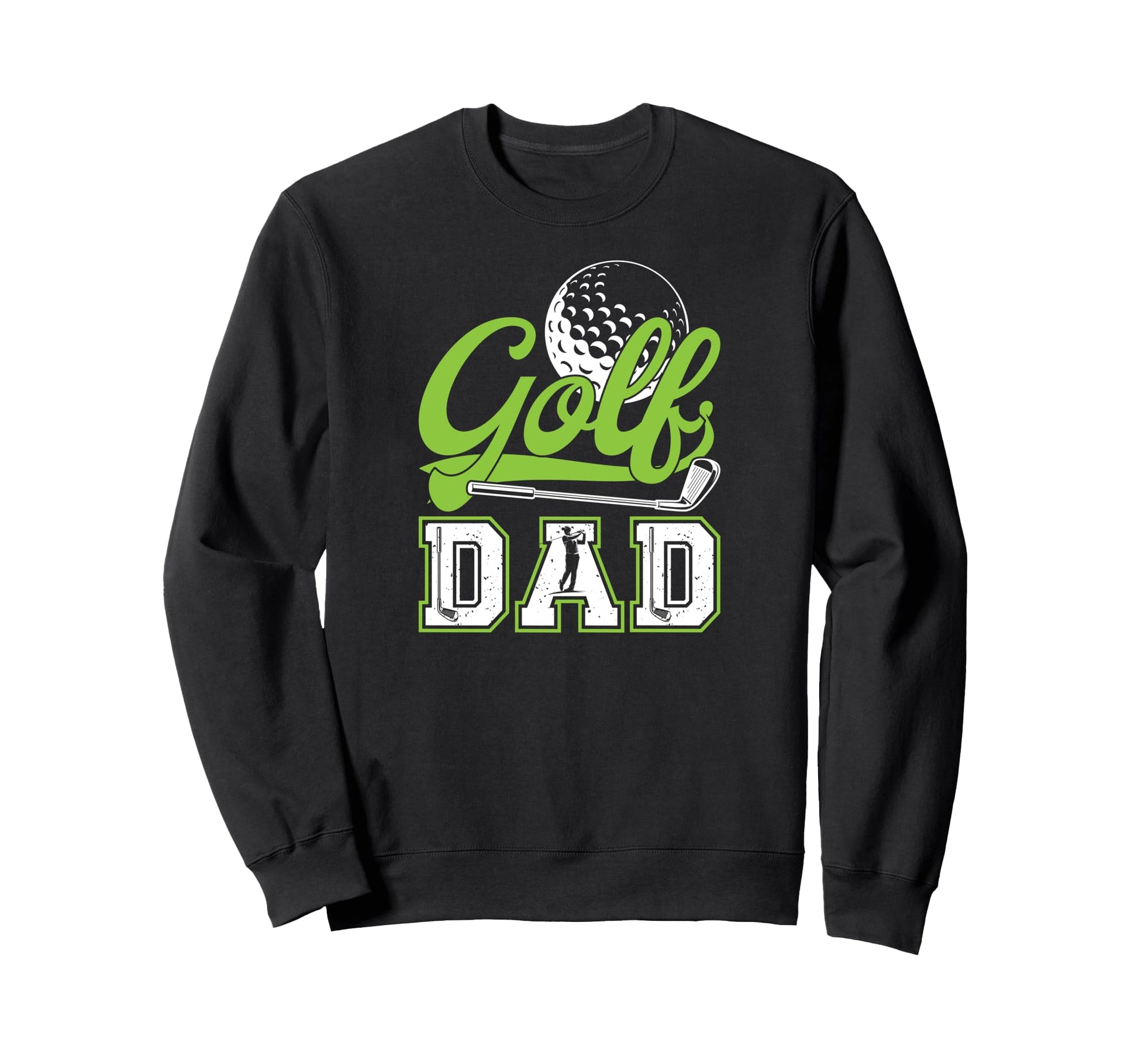 Golf Dad Golf Player Father Sweatshirt - Aesthetic Graphic for Adults - T-Shirt, Sweatshirt, Hoodie