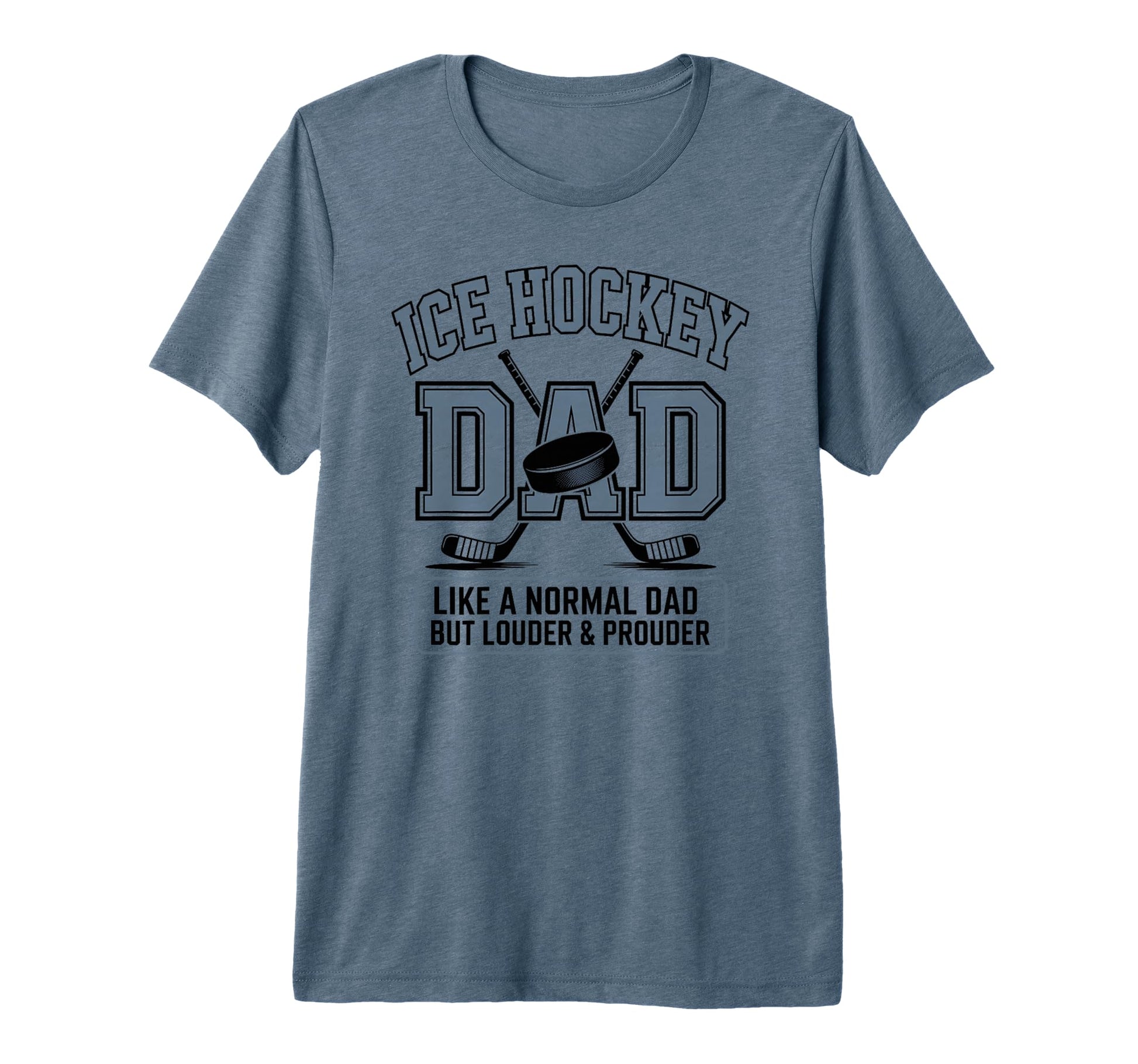 Mens Ice Hockey Dad Like Normal Dad T-Shirt - Fun Novelty Design Unisex - T-Shirt, Sweatshirt, Hoodie