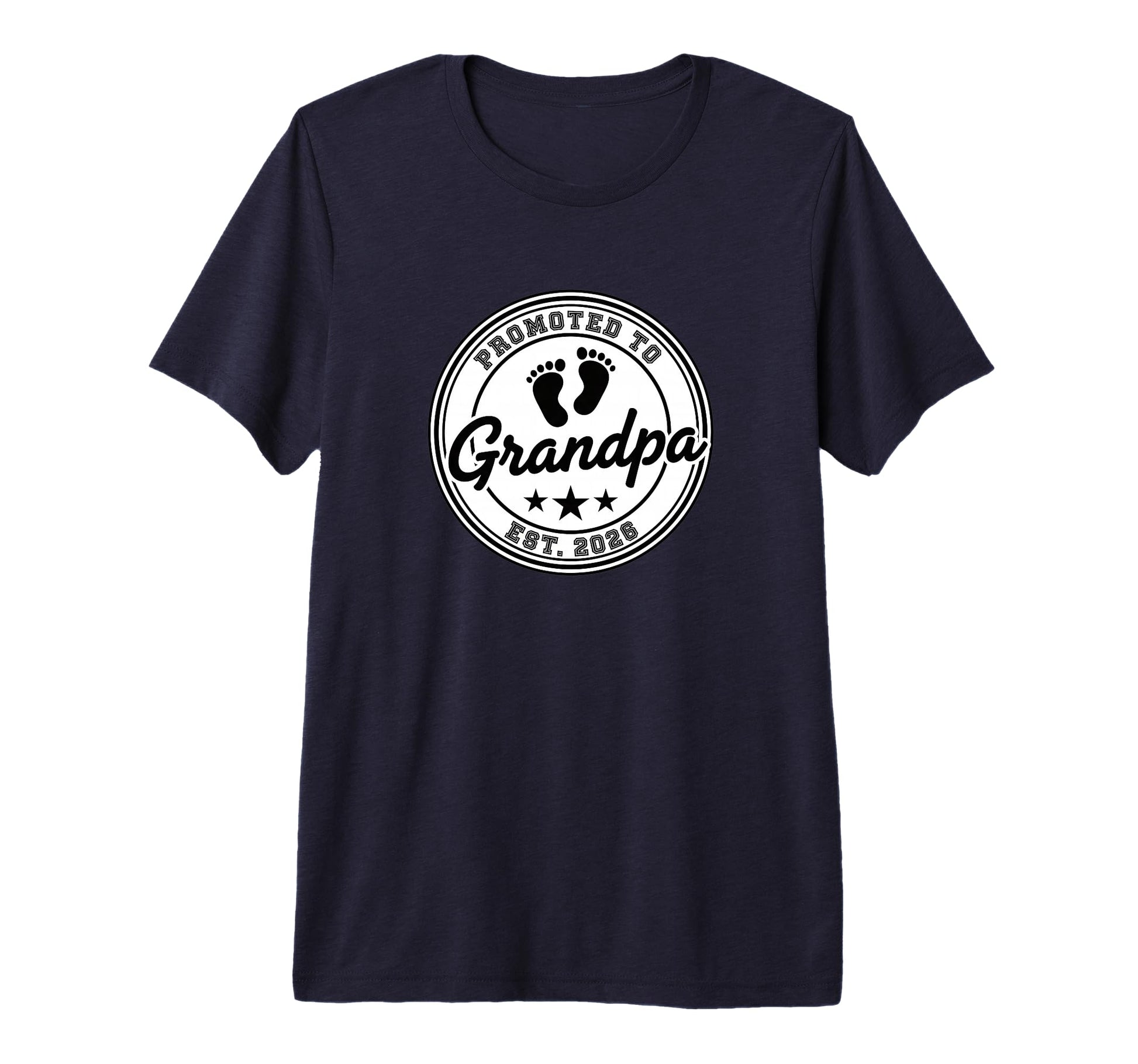 Promoted To Grandpa Est 2026 Grandpa T-Shirt - Trendy Graphic for Adults - T-Shirt, Sweatshirt, Hoodie