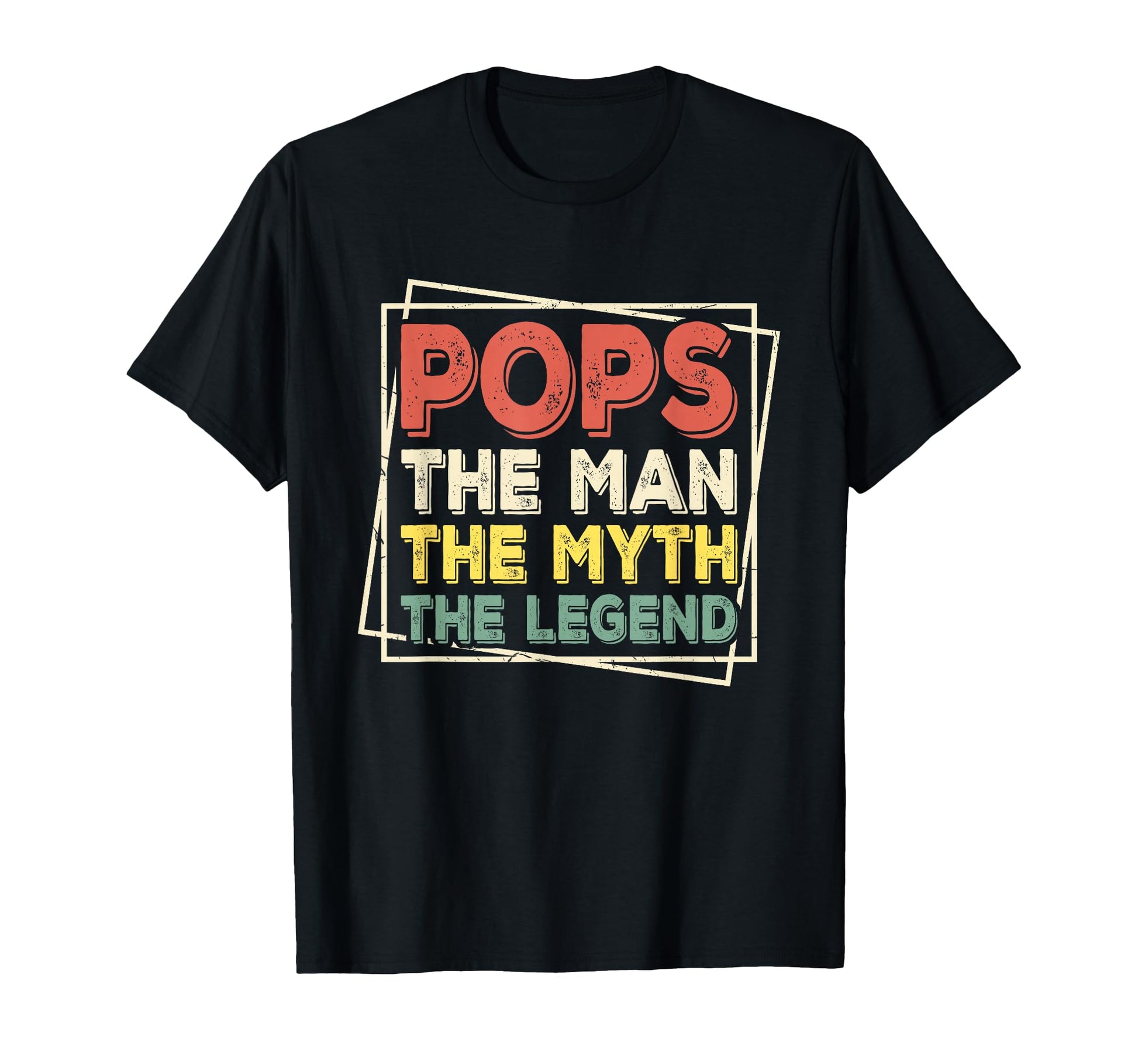 Pops Myth Legend Funny Dads Gift T-Shirt - Streetwear Style Men Women - T-Shirt, Sweatshirt, Hoodie