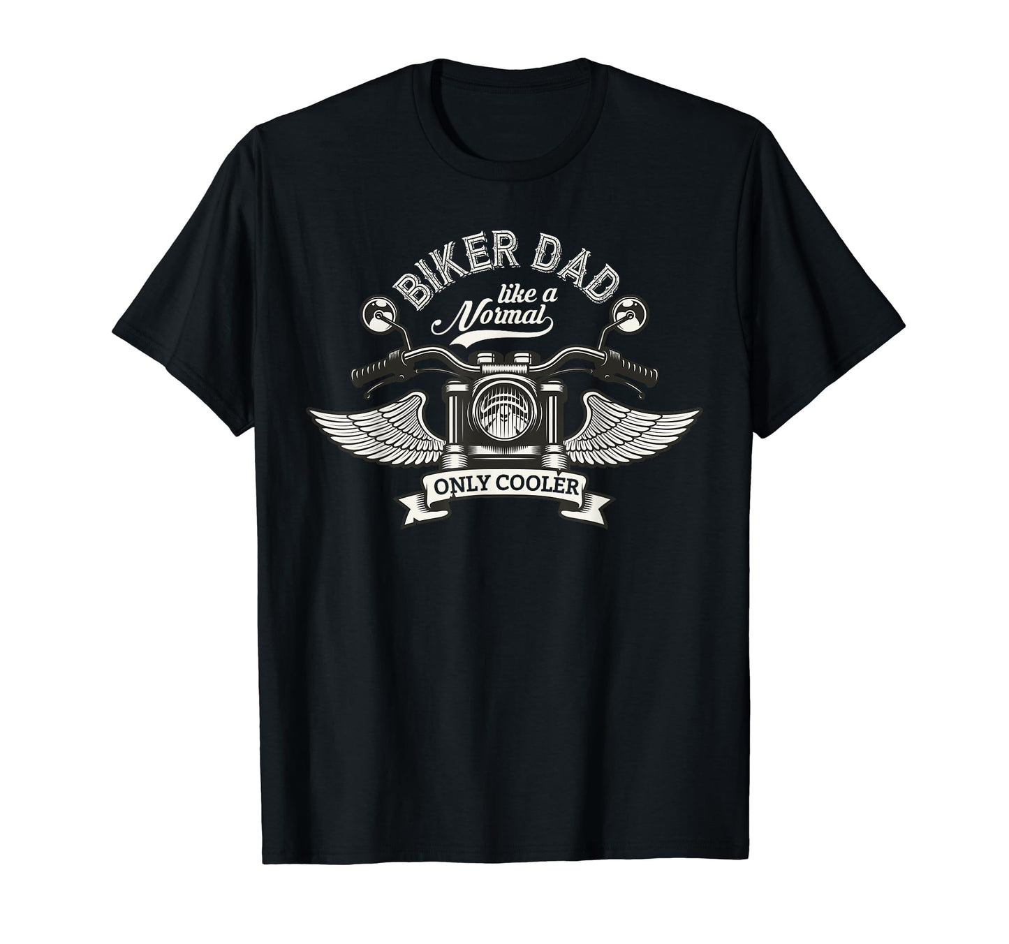 Biker Dad Motorcycle Fathers Day T-Shirt - Streetwear Style Men Women - T-Shirt, Sweatshirt, Hoodie