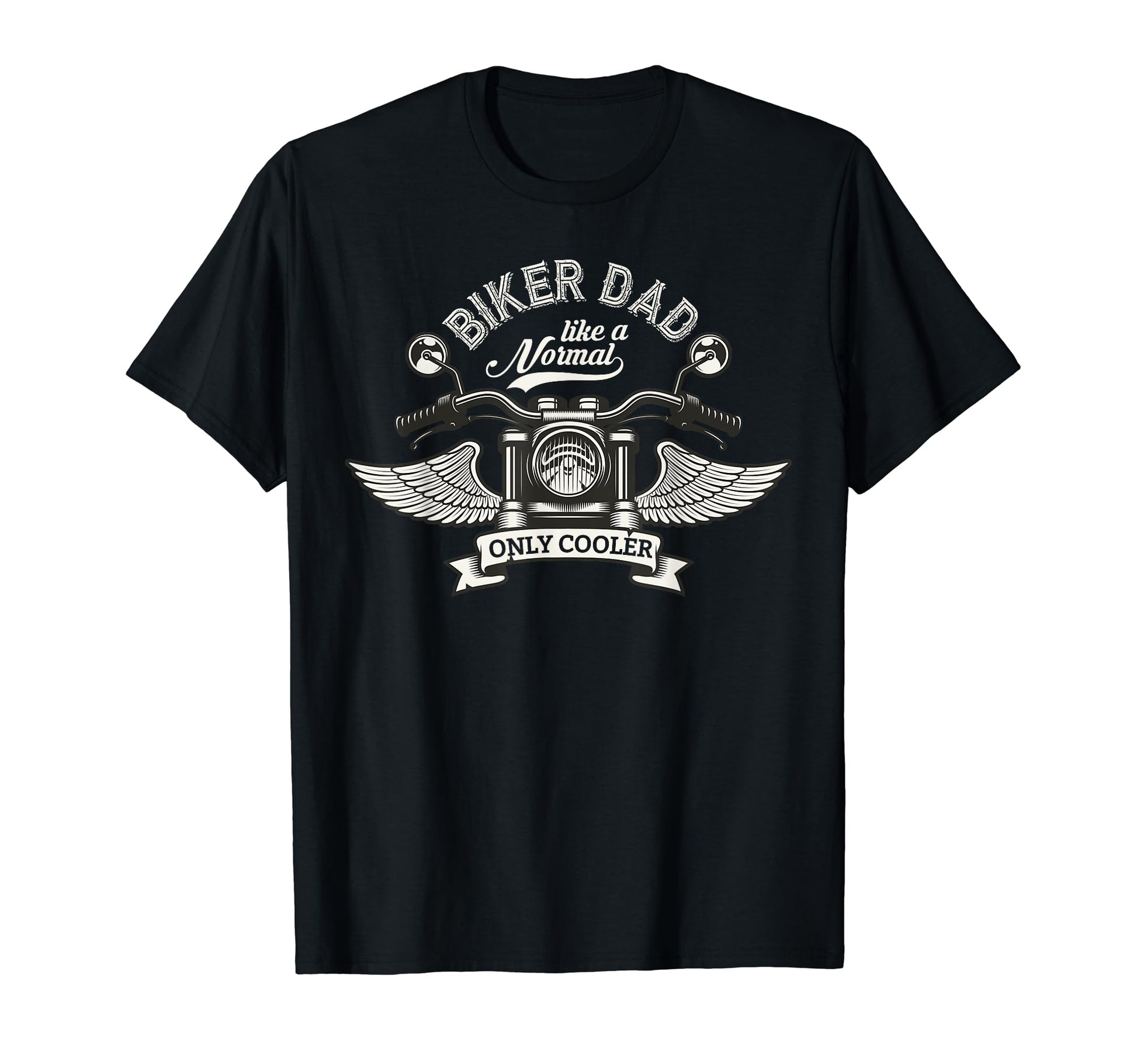 Biker Dad Motorcycle Fathers Day T-Shirt - Streetwear Style Men Women - T-Shirt, Sweatshirt, Hoodie