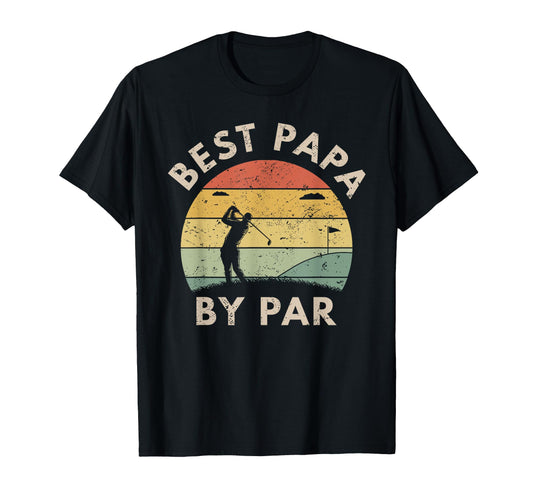 Best Dad Par Golf Club Fathers Day T-Shirt - Aesthetic Graphic Men Women - T-Shirt, Sweatshirt, Hoodie