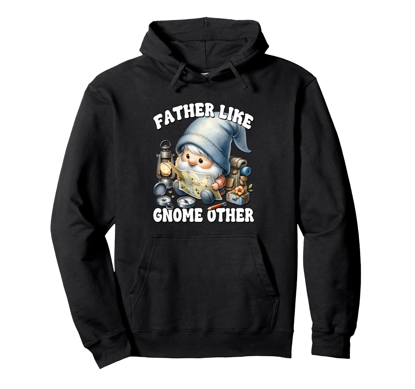 Hiking And Camping Dad Funny Fathers Day Hoodie - Novelty Apparel Unisex - T-Shirt, Sweatshirt, Hoodie