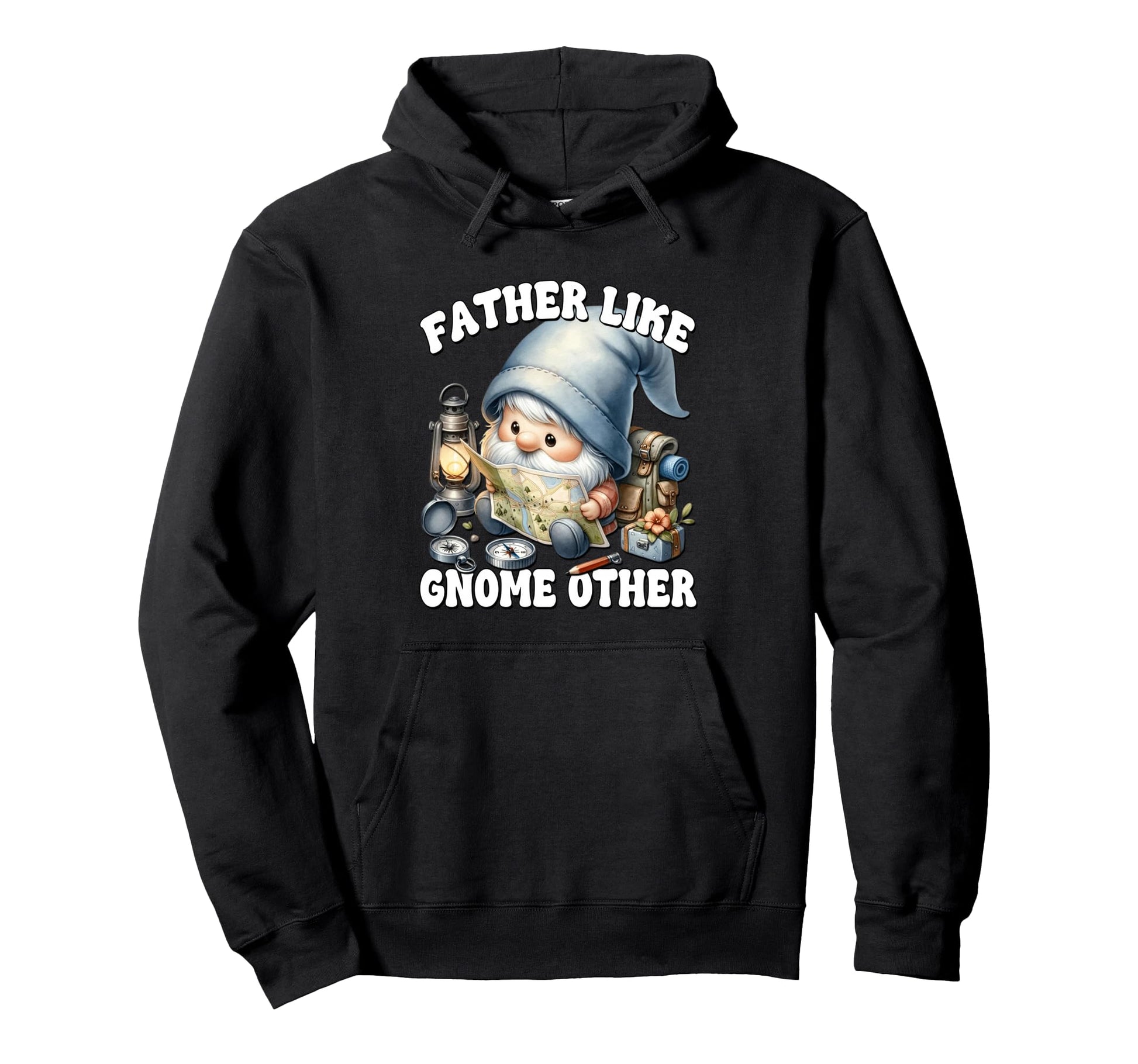 Hiking And Camping Dad Funny Fathers Day Hoodie - Novelty Apparel Unisex - T-Shirt, Sweatshirt, Hoodie