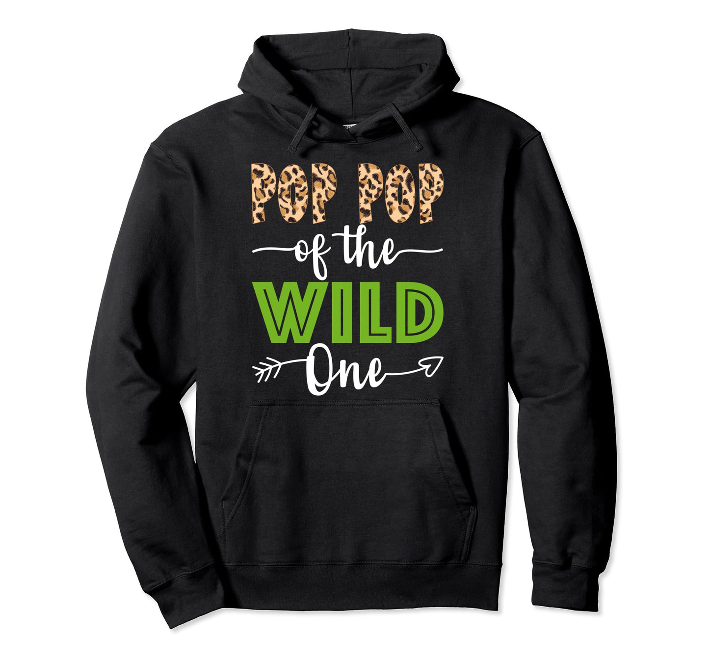 Pop Pop Wild One Zoo Animal 1St Hoodie - Minimalist Print Men Women - T-Shirt, Sweatshirt, Hoodie