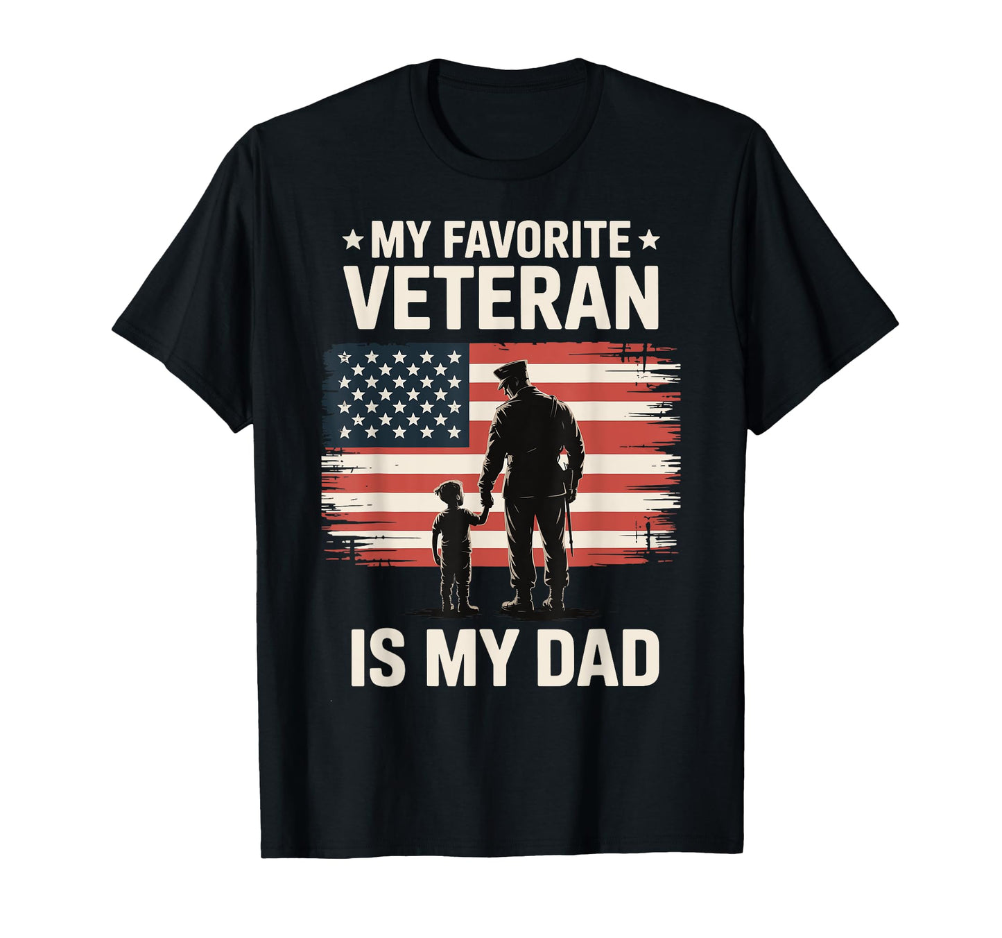 Usa Dad Veteran Father Military Soldier Sweatshirt - Graphic Print Unisex - T-Shirt, Sweatshirt, Hoodie