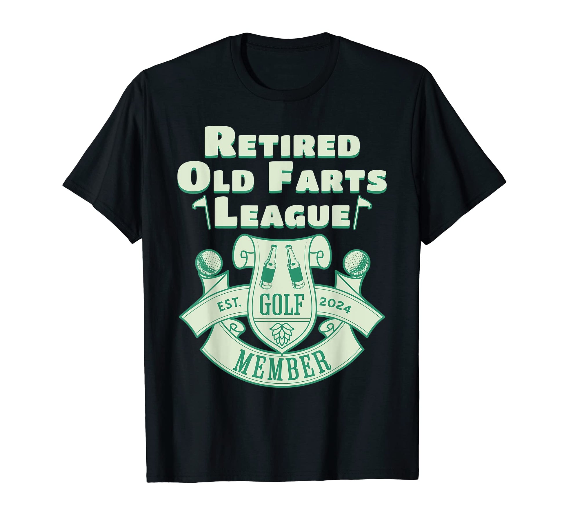 Mens Mens Golf Retirement 2024 T-Shirt - Casual Everyday Wear Men Women - T-Shirt, Sweatshirt, Hoodie