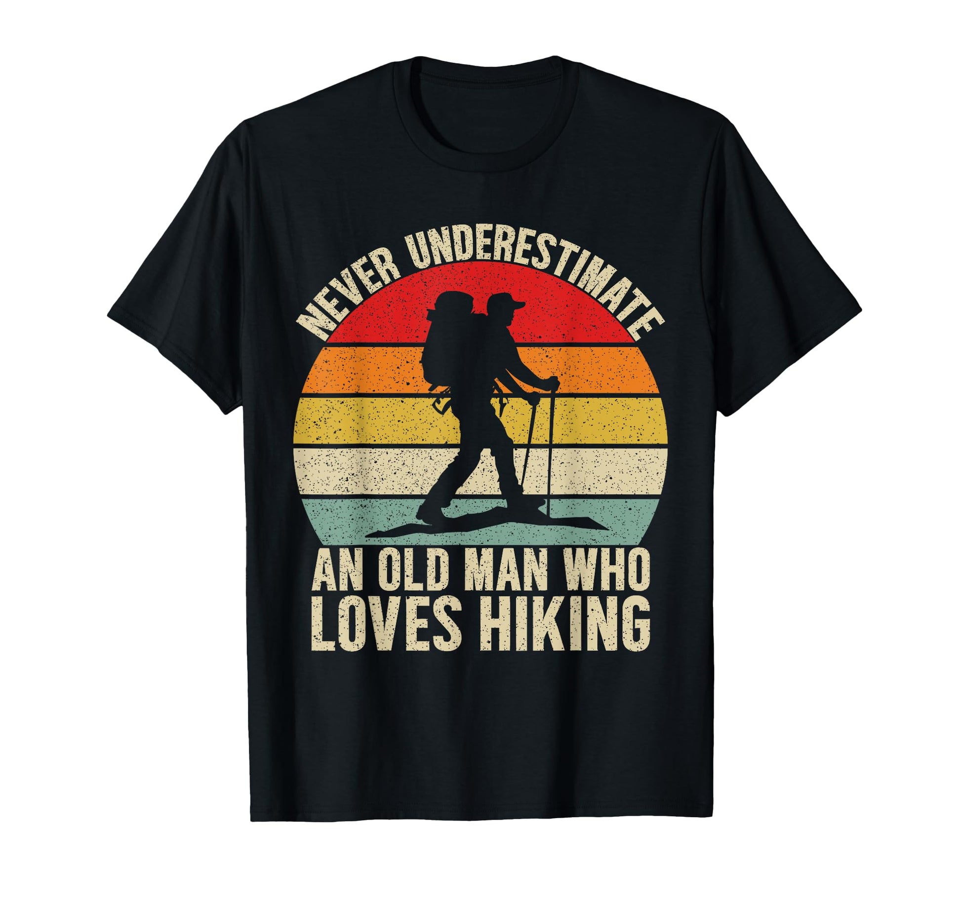 Never Underestimate Old Who Loves T-Shirt - Aesthetic Graphic for Adults - T-Shirt, Sweatshirt, Hoodie