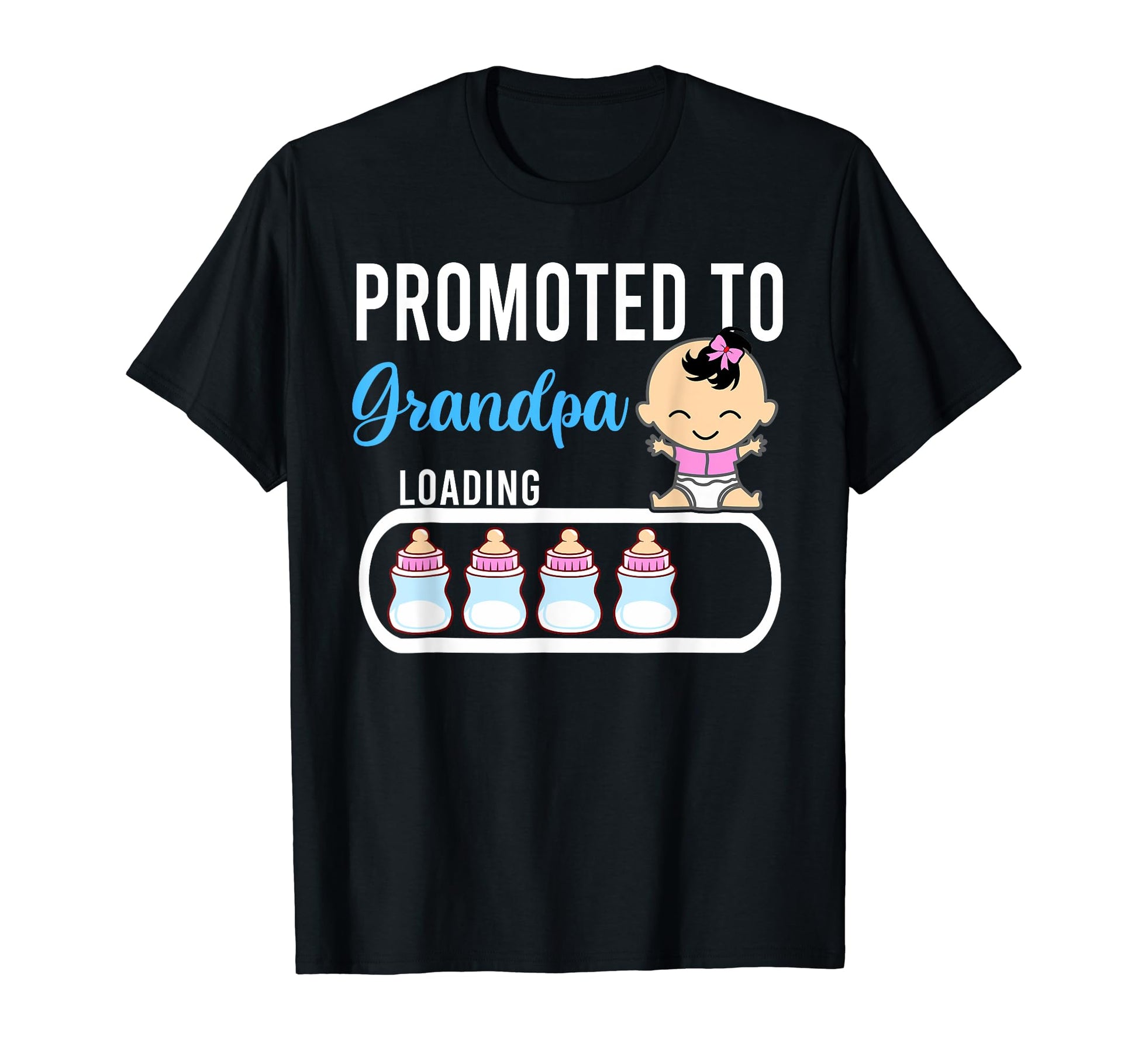 Promoted To Grandpa Pregnancy T-Shirt - Casual Everyday Wear for Adults - T-Shirt, Sweatshirt, Hoodie