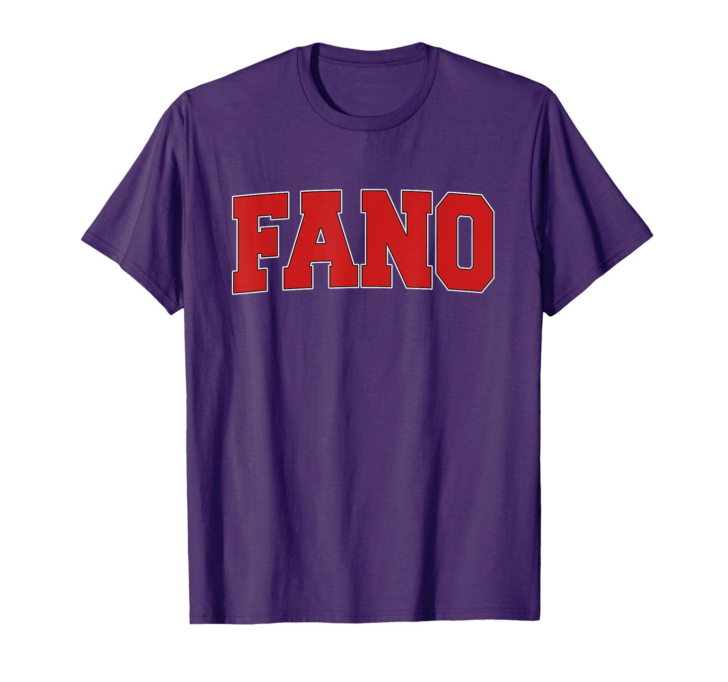 Fano Italy Varsity Italian Sports T-Shirt - Fun Novelty Design Unisex - T-Shirt, Sweatshirt, Hoodie