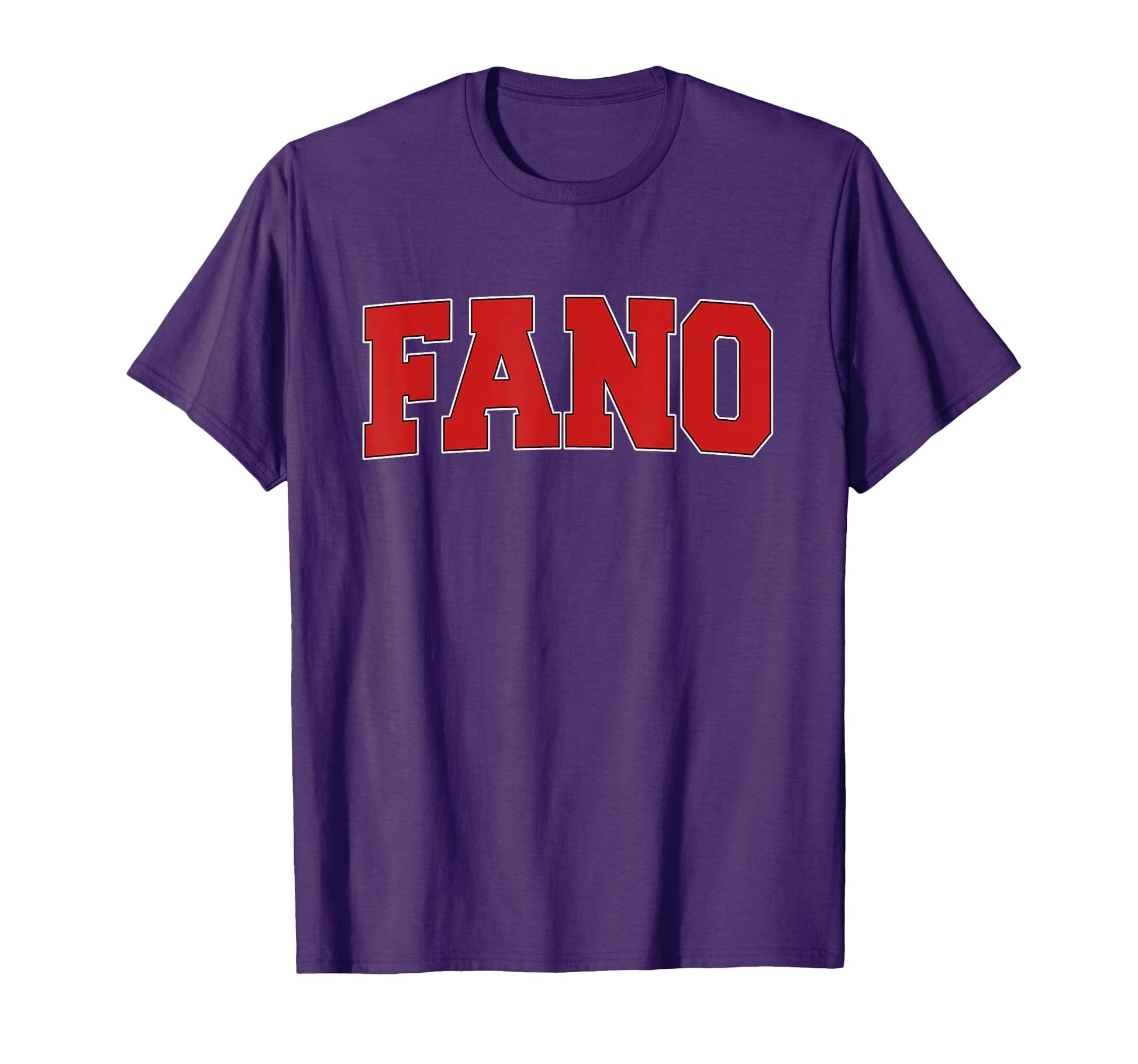 Fano Italy Varsity Italian Sports T-Shirt - Fun Novelty Design Unisex - T-Shirt, Sweatshirt, Hoodie