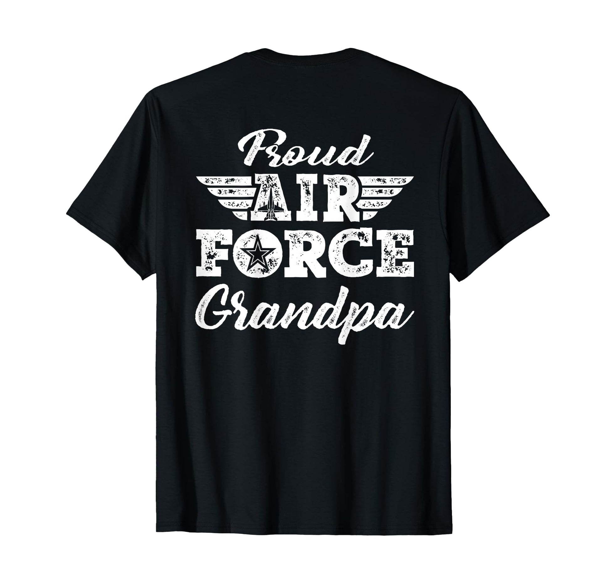 Proud Us Air Force Grandpa T-Shirt - Casual Everyday Wear Men Women - T-Shirt, Sweatshirt, Hoodie