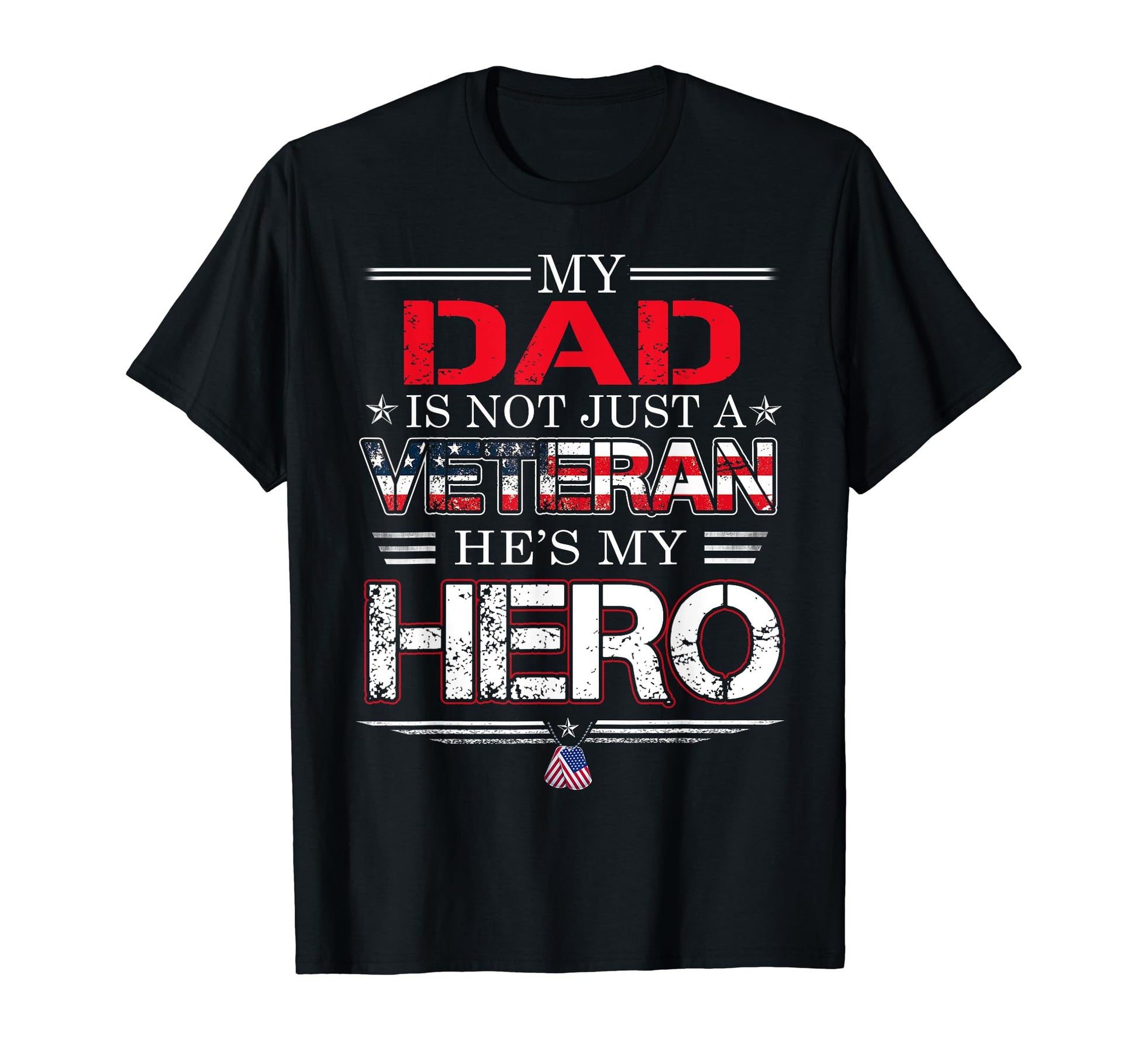 Military Family Veteran Support My Dad T-Shirt - Custom Art Print Unisex - T-Shirt, Sweatshirt, Hoodie