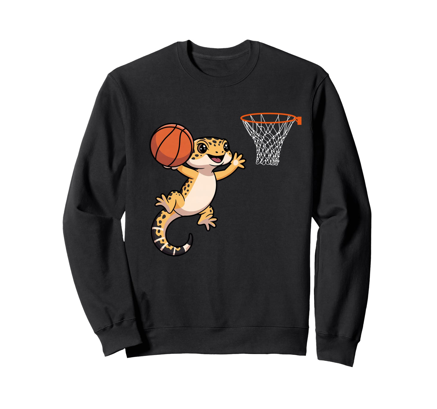 Leopard Gecko Playing Sports Sweatshirt - Custom Art Print for Adults - T-Shirt, Sweatshirt, Hoodie
