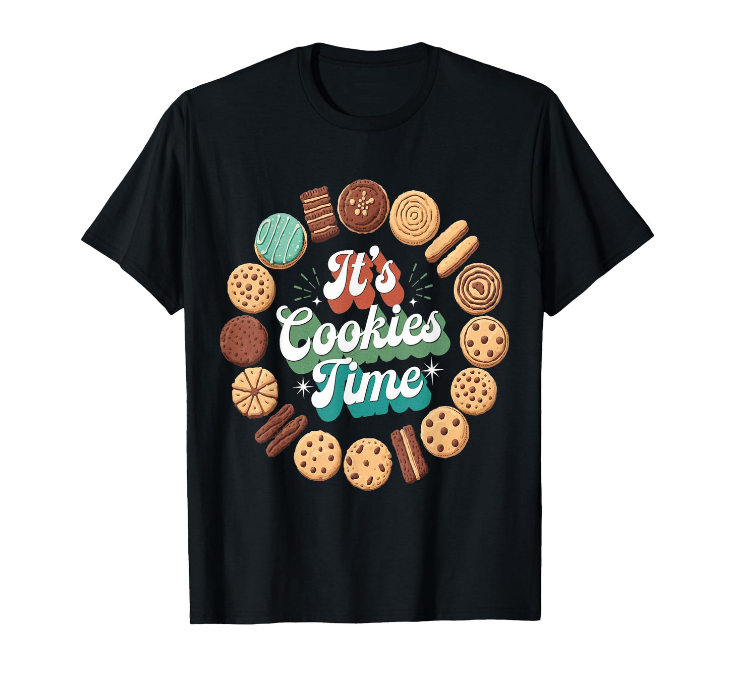Its Cookie Time Scout Cookie Camping T-Shirt - Trendy Graphic Men Women - T-Shirt, Sweatshirt, Hoodie