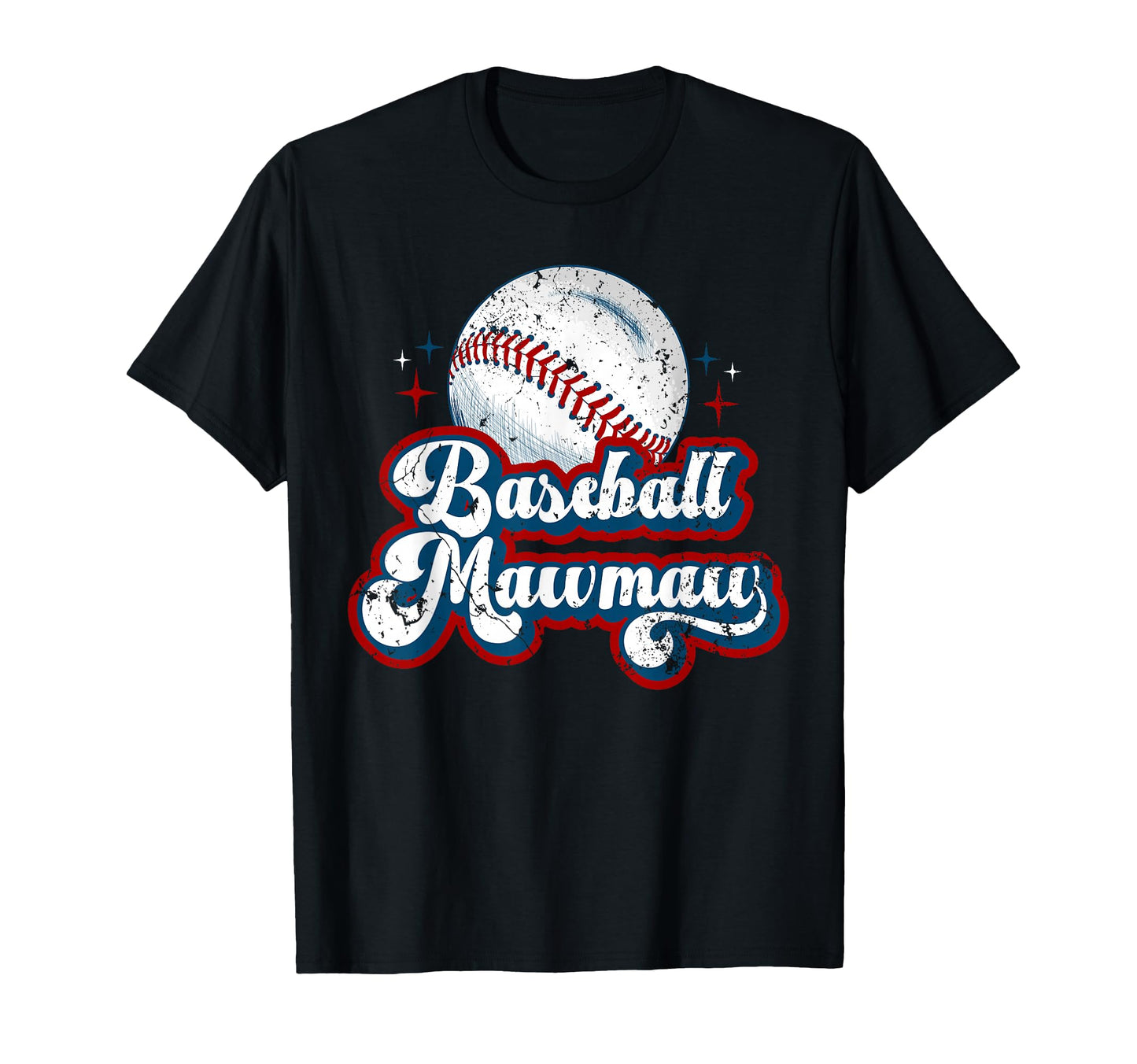 Baseball Mawmaw Baseball Player Mawmaw T-Shirt - Novelty Apparel Unisex - T-Shirt, Sweatshirt, Hoodie