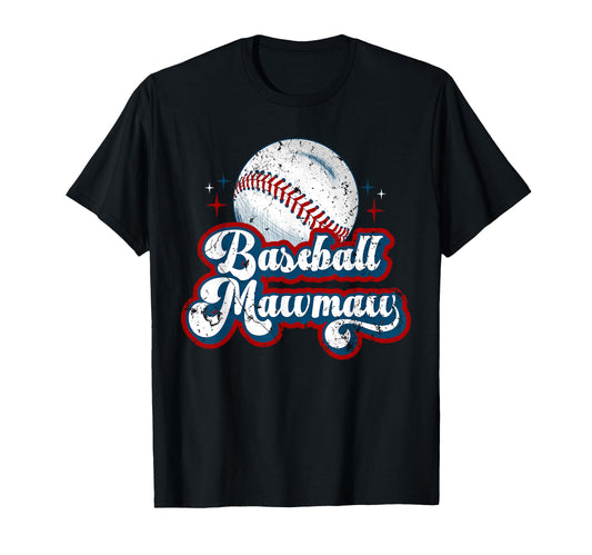 Baseball Mawmaw Baseball Player Mawmaw T-Shirt - Novelty Apparel Unisex - T-Shirt, Sweatshirt, Hoodie