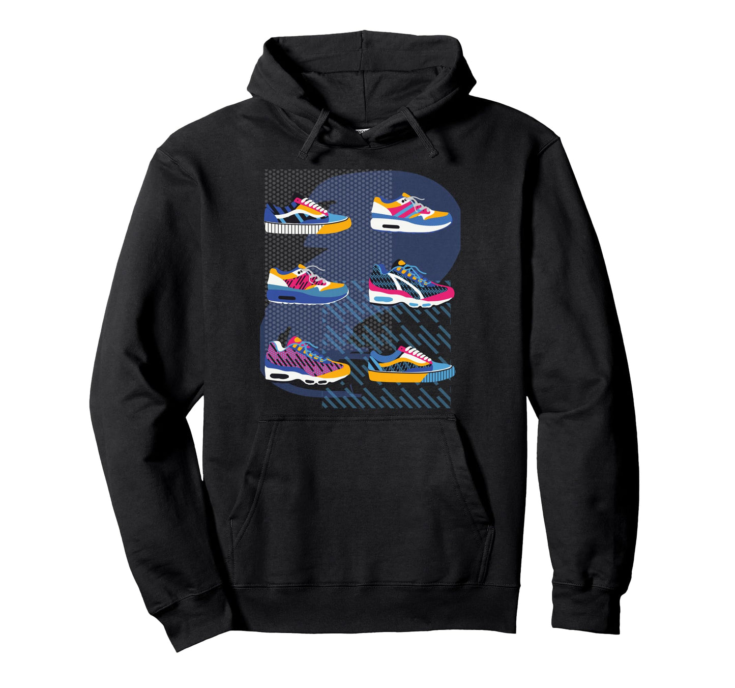 Pop Art 60S 70S Artist Sneaker Shoes Hoodie - Trendy Graphic Unisex - T-Shirt, Sweatshirt, Hoodie