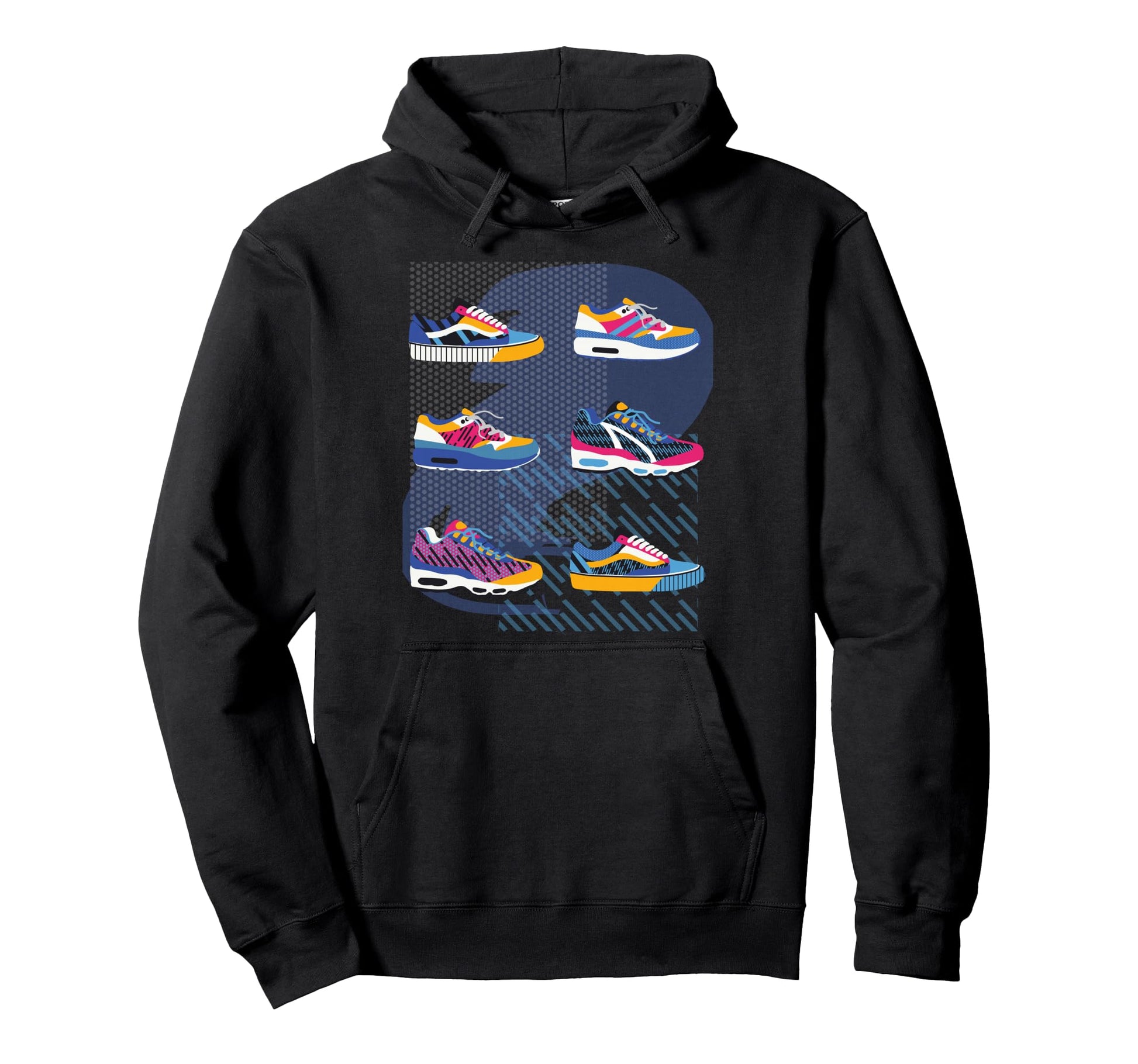 Pop Art 60S 70S Artist Sneaker Shoes Hoodie - Trendy Graphic Unisex - T-Shirt, Sweatshirt, Hoodie