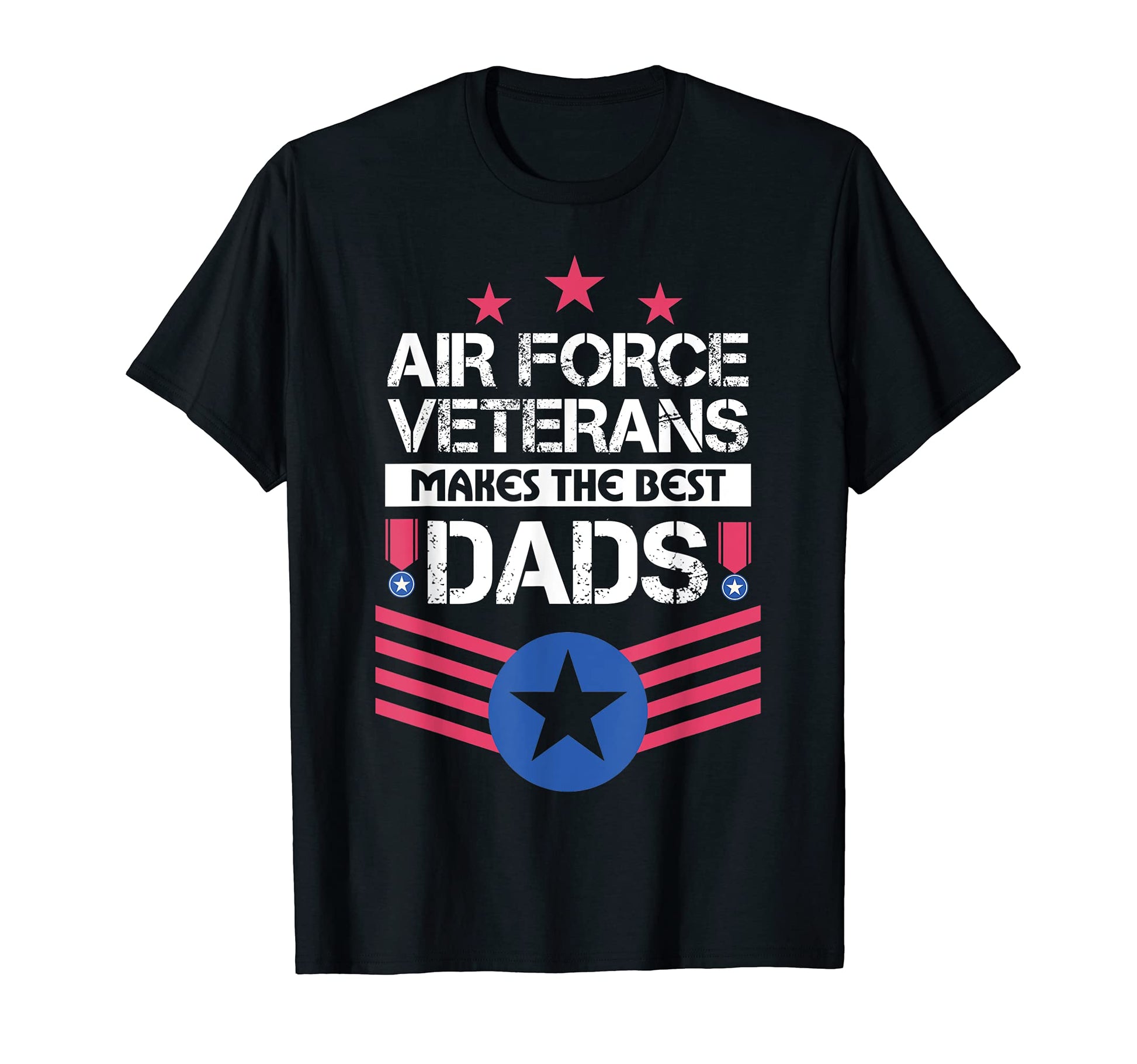 Air Force Veterans Makes Best Dad Us T-Shirt - Minimalist Print Unisex - T-Shirt, Sweatshirt, Hoodie