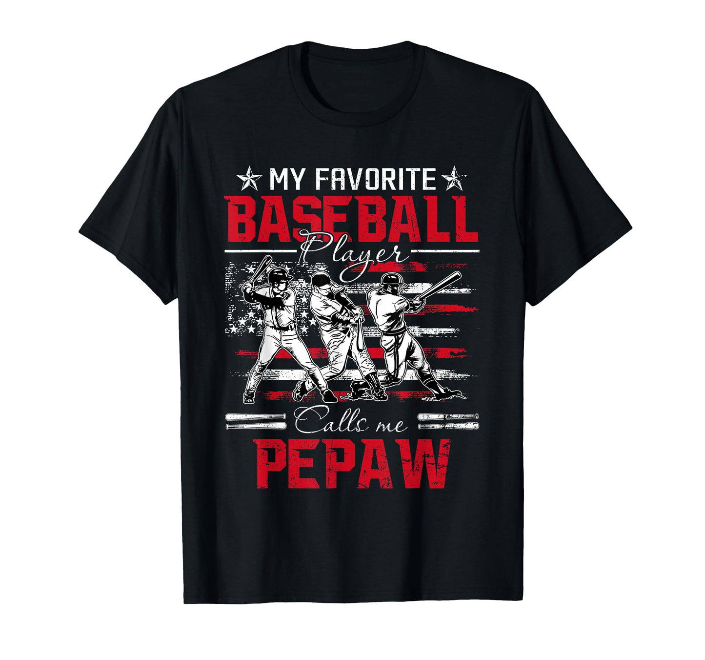 My Favorite Baseball Player Calls T-Shirt - Fun Novelty Design Men Women - T-Shirt, Sweatshirt, Hoodie