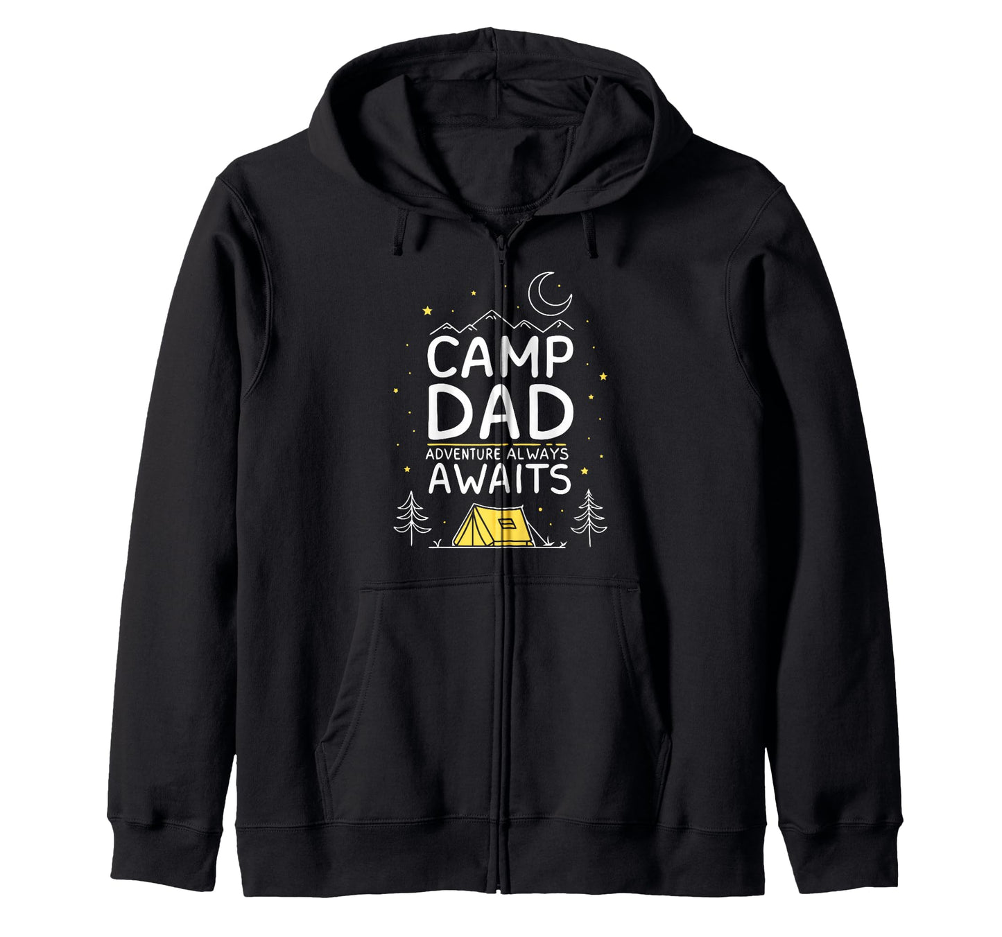Fathers Day Camping Outdoorsy Dads Sweatshirt - Unique Graphic Unisex - T-Shirt, Sweatshirt, Hoodie