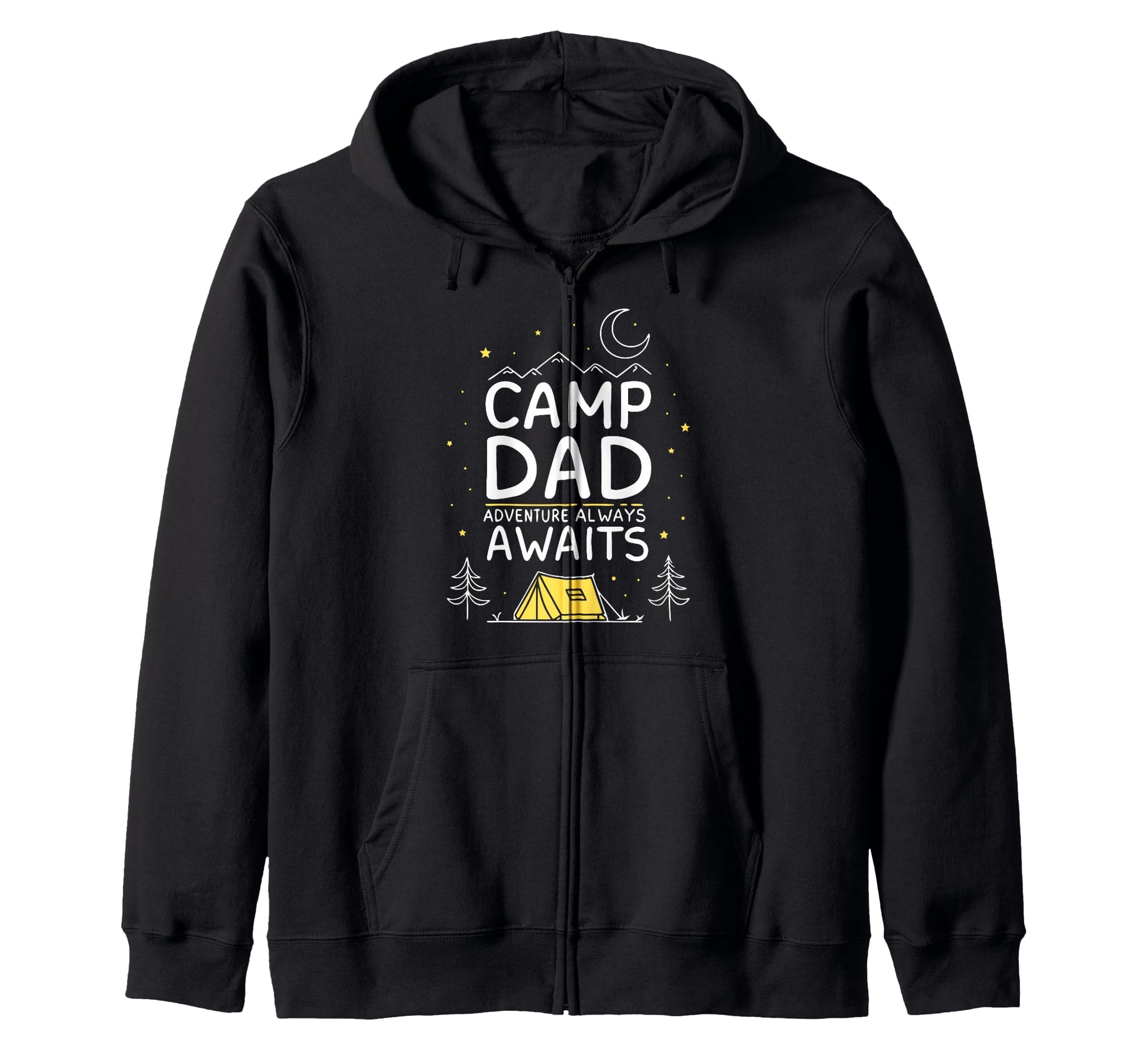Fathers Day Camping Outdoorsy Dads Sweatshirt - Unique Graphic Unisex - T-Shirt, Sweatshirt, Hoodie