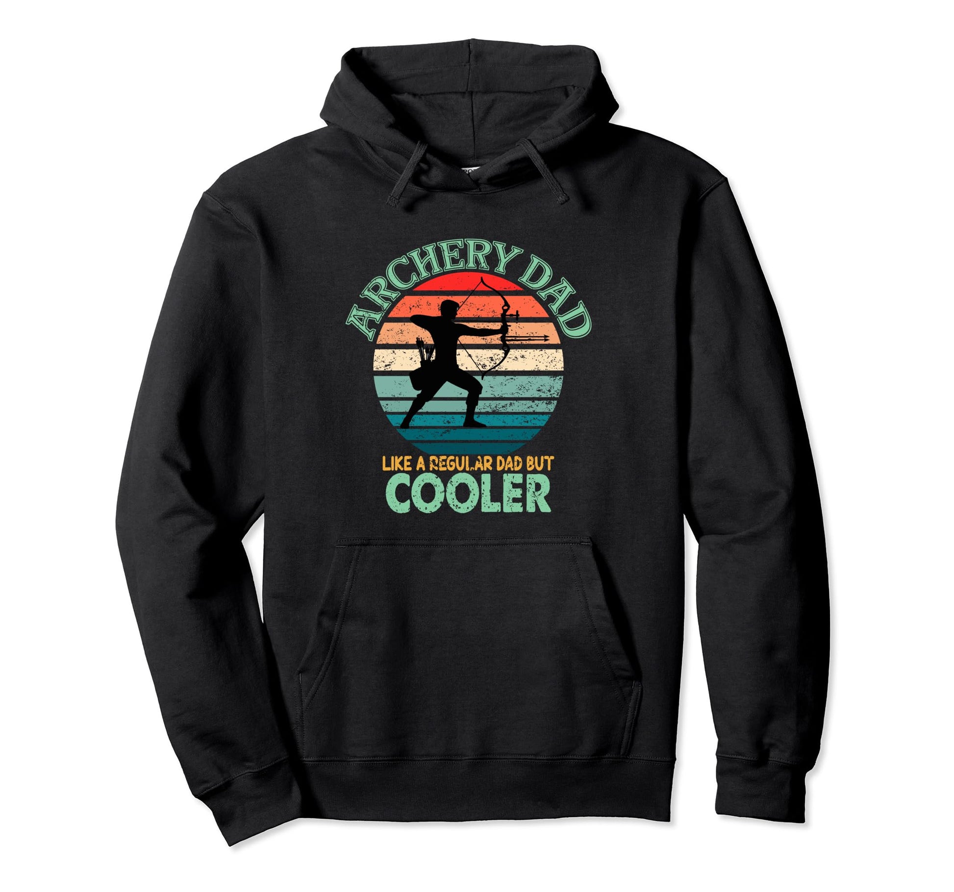 Archery Dad Like Regular Dad But Cooler Hoodie - Minimalist Print Unisex - T-Shirt, Sweatshirt, Hoodie