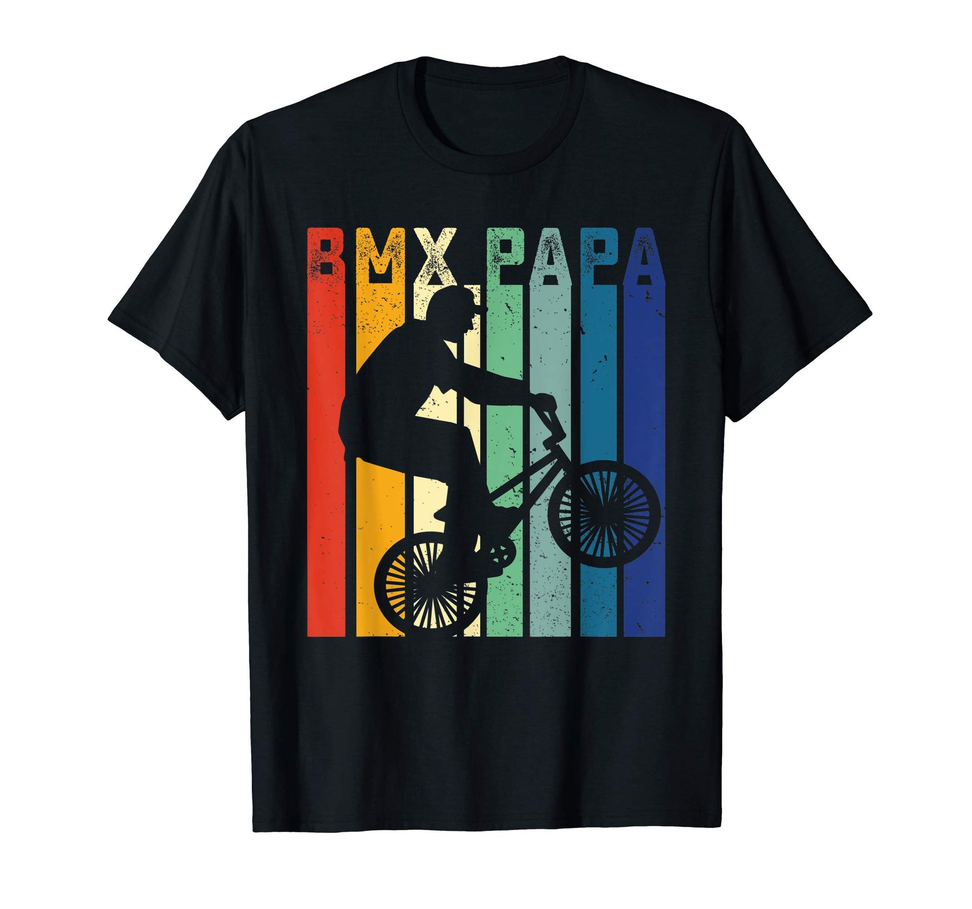 Bmx Riding Papa Gift Bmx Bike T-Shirt - Casual Everyday Wear Men Women - T-Shirt, Sweatshirt, Hoodie