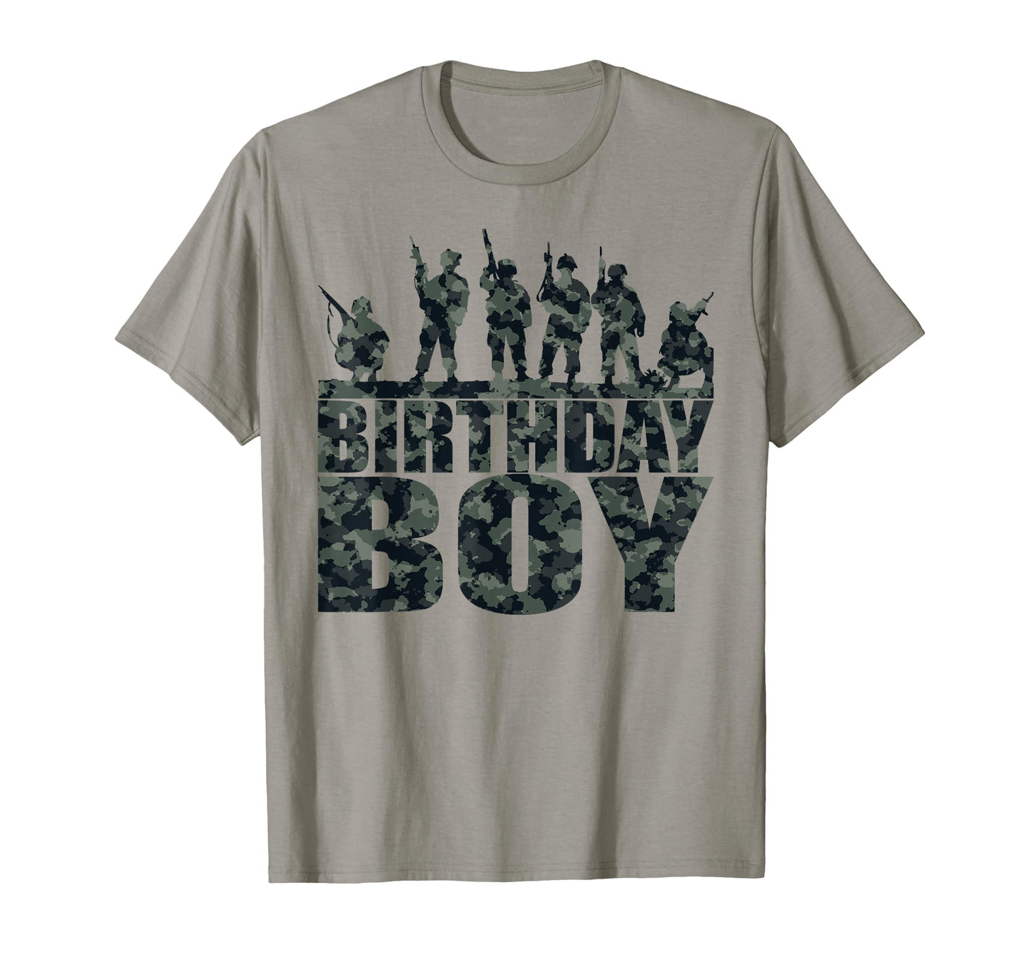 Birthday Army Party Military Party T-Shirt - Streetwear Style Unisex - T-Shirt, Sweatshirt, Hoodie
