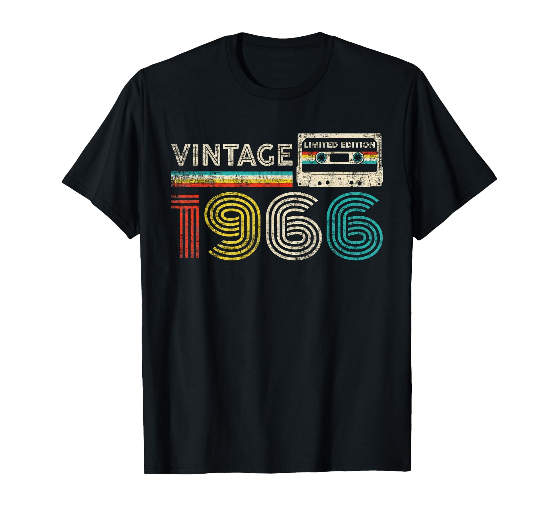 1966 Birthday 1966 Cassette Tape T-Shirt - Streetwear Style Unisex - T-Shirt, Sweatshirt, Hoodie