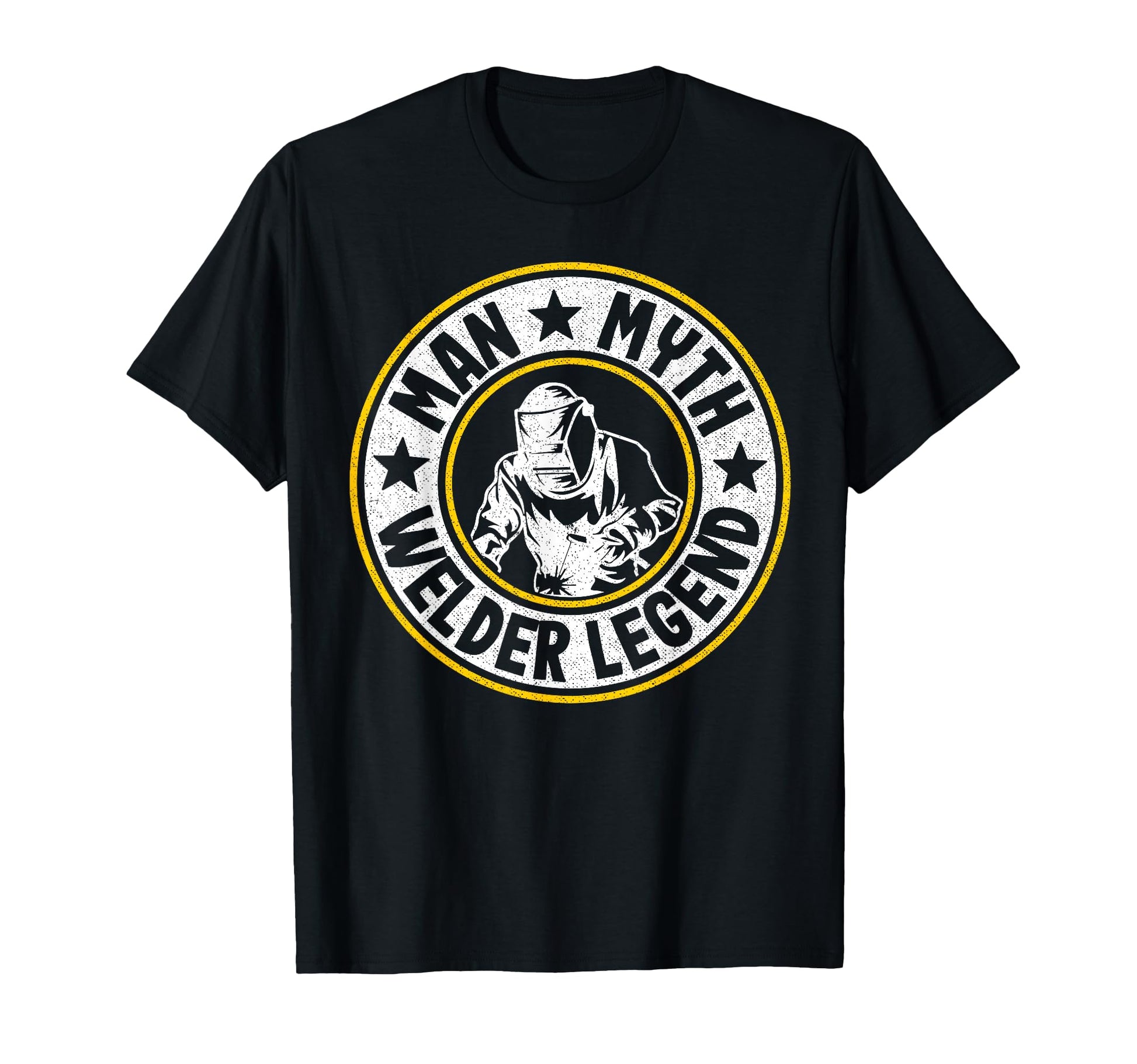 Myth Welder Legend Metal Worker Dad T-Shirt - Minimalist Print for Adults - T-Shirt, Sweatshirt, Hoodie